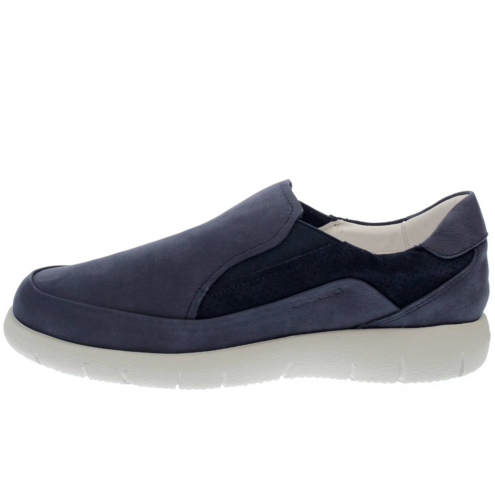 STONEFLY Stream Nubuck - Slip On Leather Homme bleu Photo 3