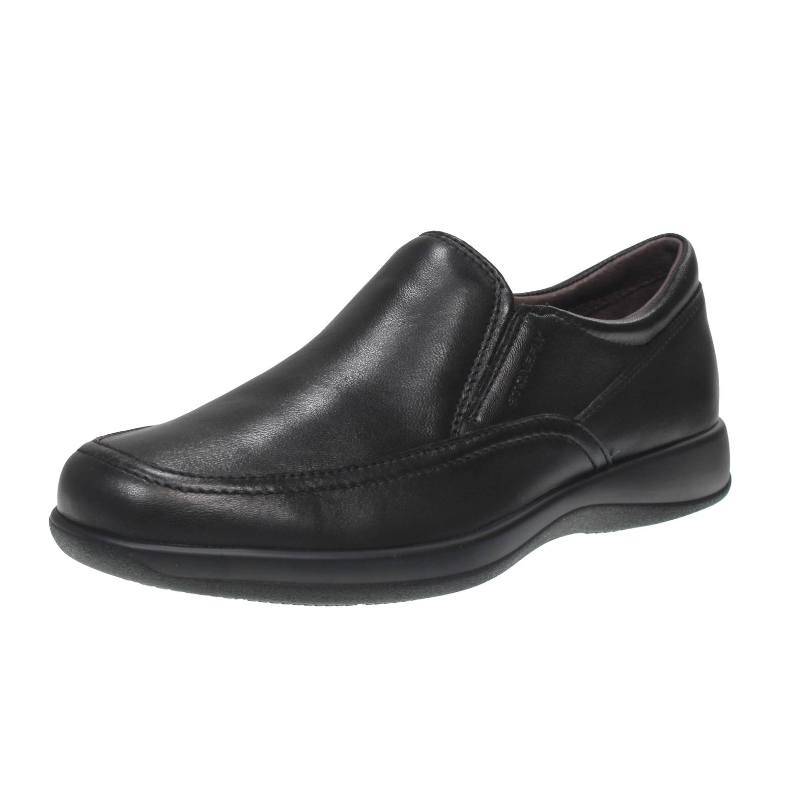 STONEFLY Saison - Slip On Leather Homme noir