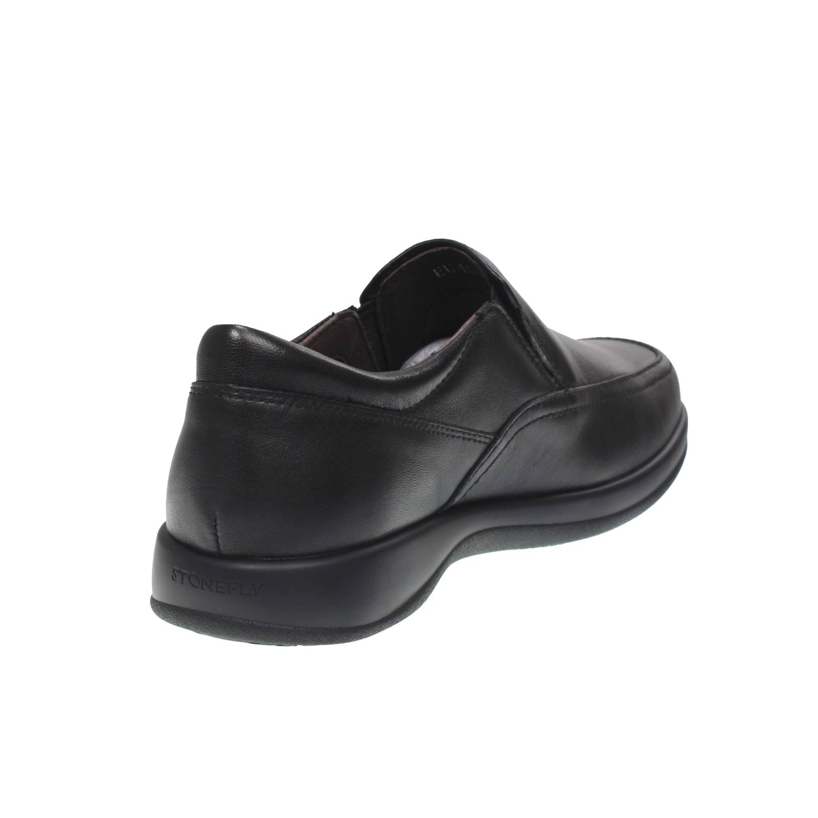 STONEFLY Season - Slip On in Pelle Uomo nero Foto 4