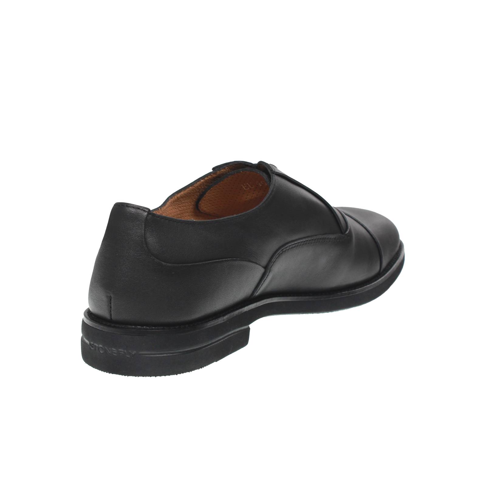 STONEFLY Calvin 8 - Stringate Oxford in Pelle Uomo nero Foto 4
