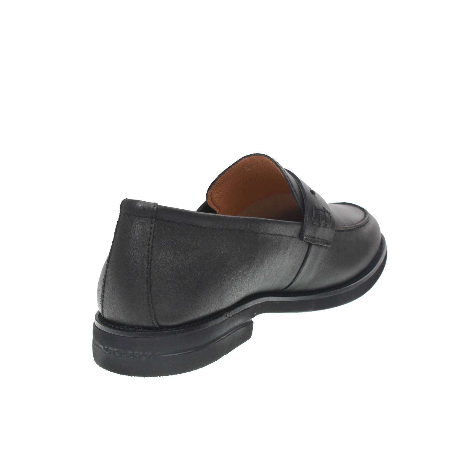 STONEFLY Calvin - Mocassins en cuir Homme noir Photo 4