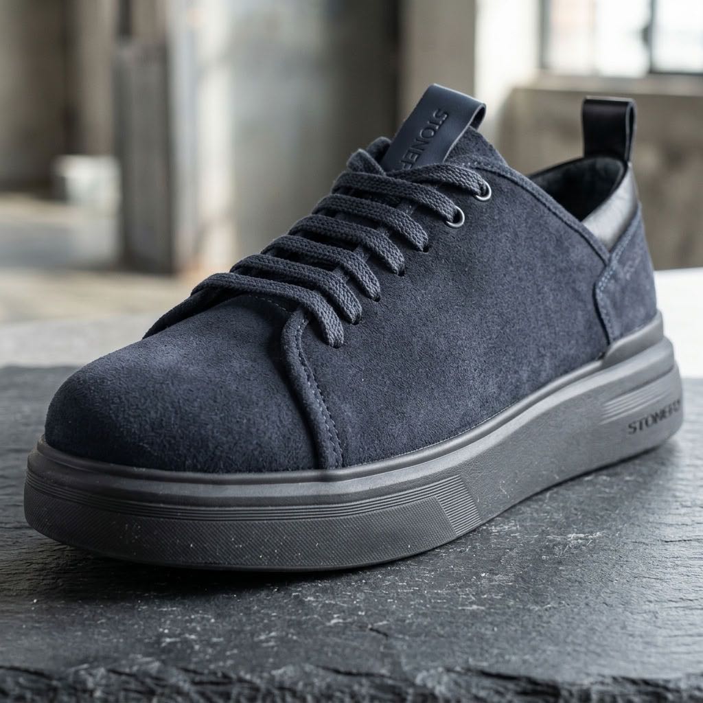 STONEFLY Phoenix 13 - Sneakers légères en daim Homme bleu Photo 5