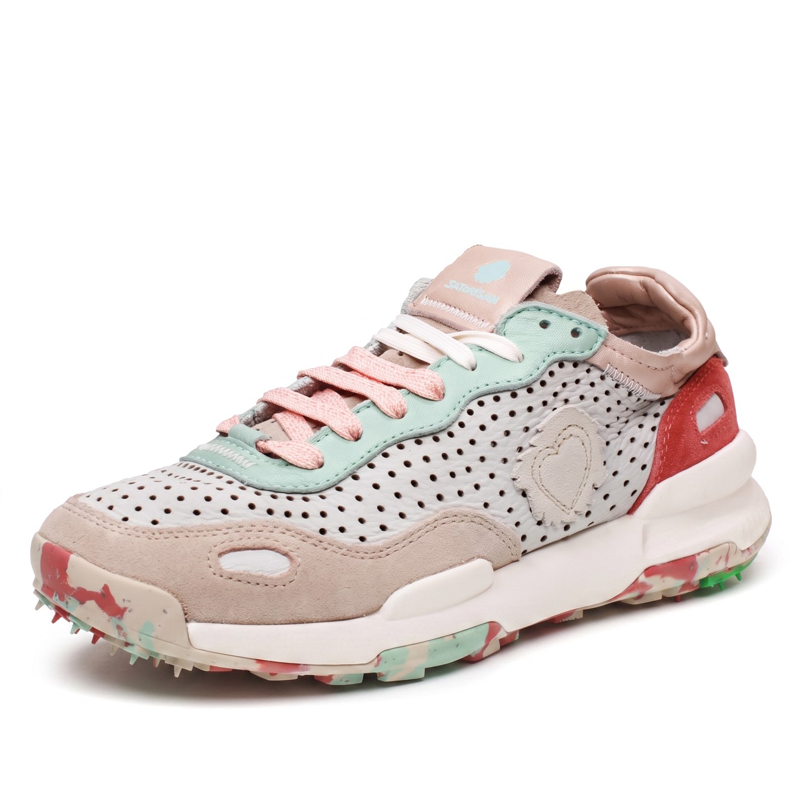 SATORISAN Chacrona - Sneakers en cuir Femme multicolor