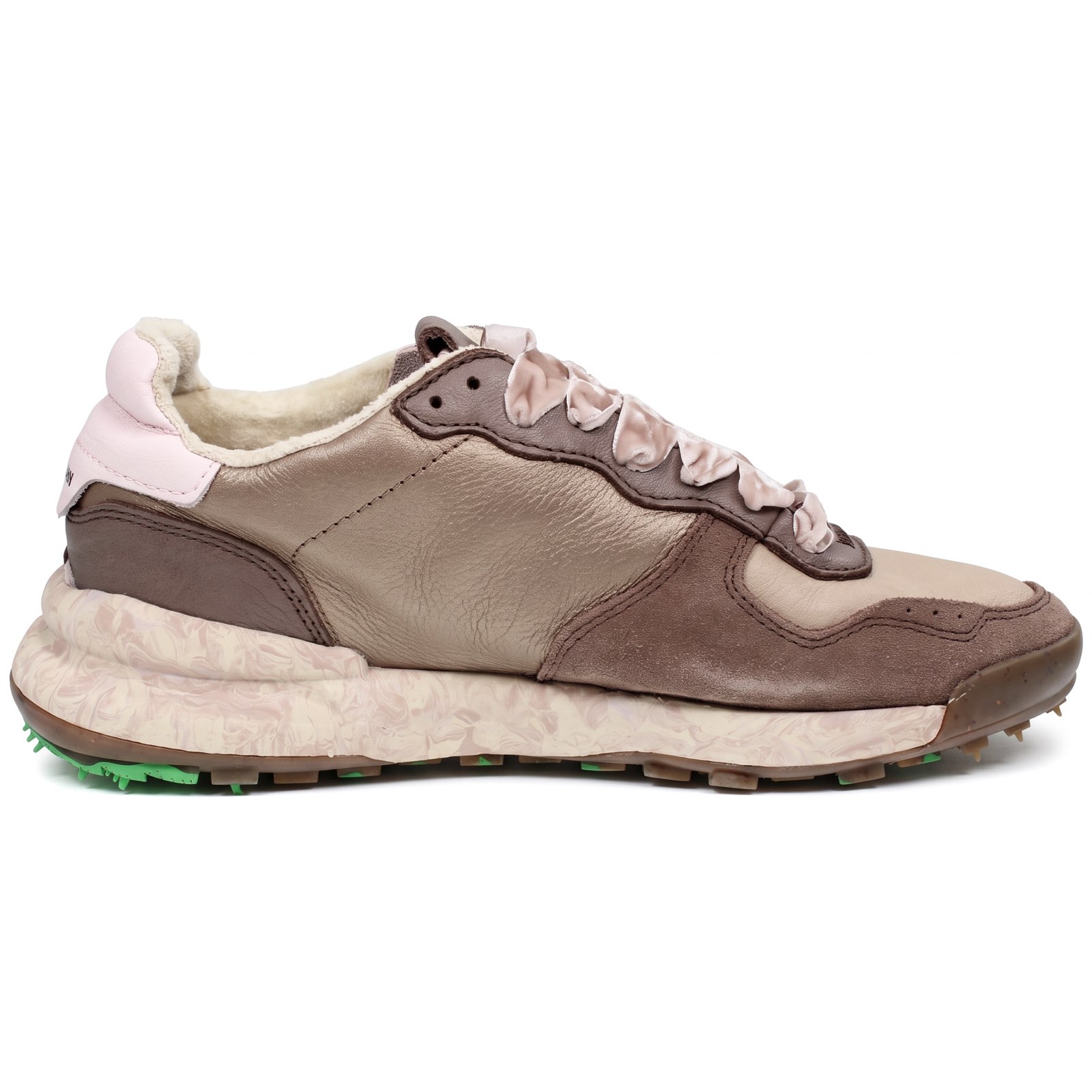 SATORISAN Chacrona - Sneakers en cuir Femme sable Photo 3