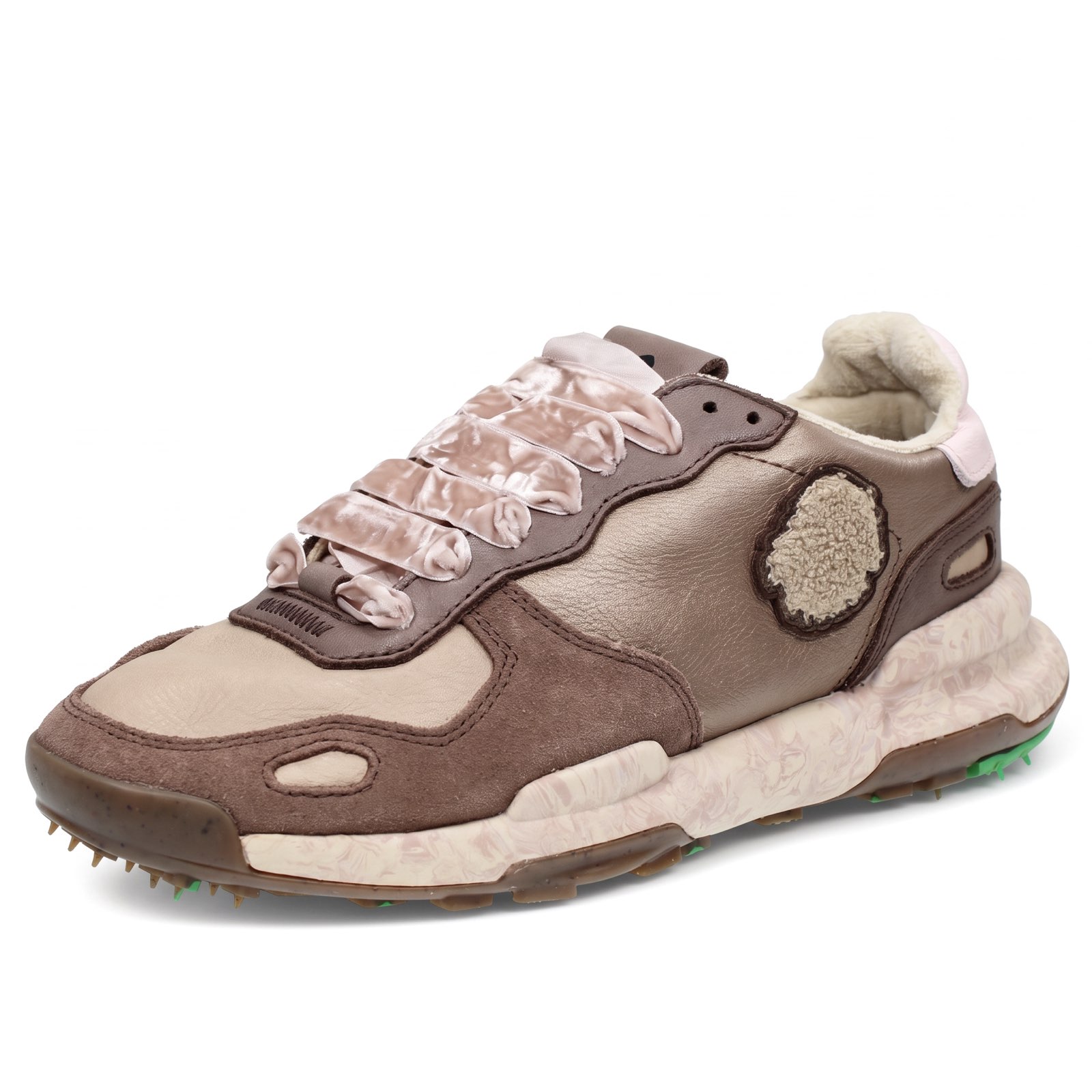 SATORISAN Chacrona - Sneakers en cuir Femme sable
