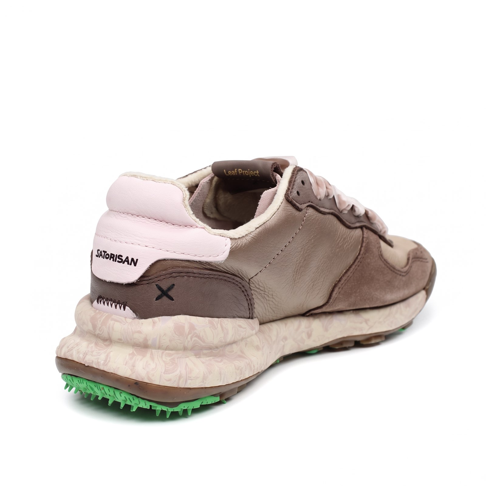 SATORISAN Chacrona - Sneakers en cuir Femme sable Photo 6
