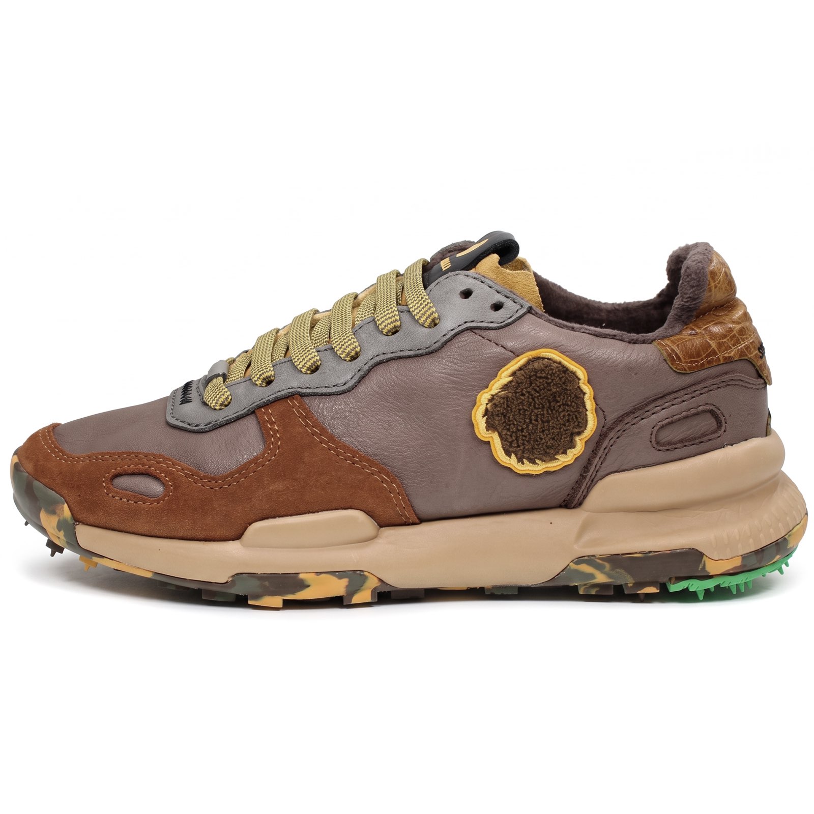 SATORISAN Chacrona - Sneakers en cuir Femme marron Photo 4