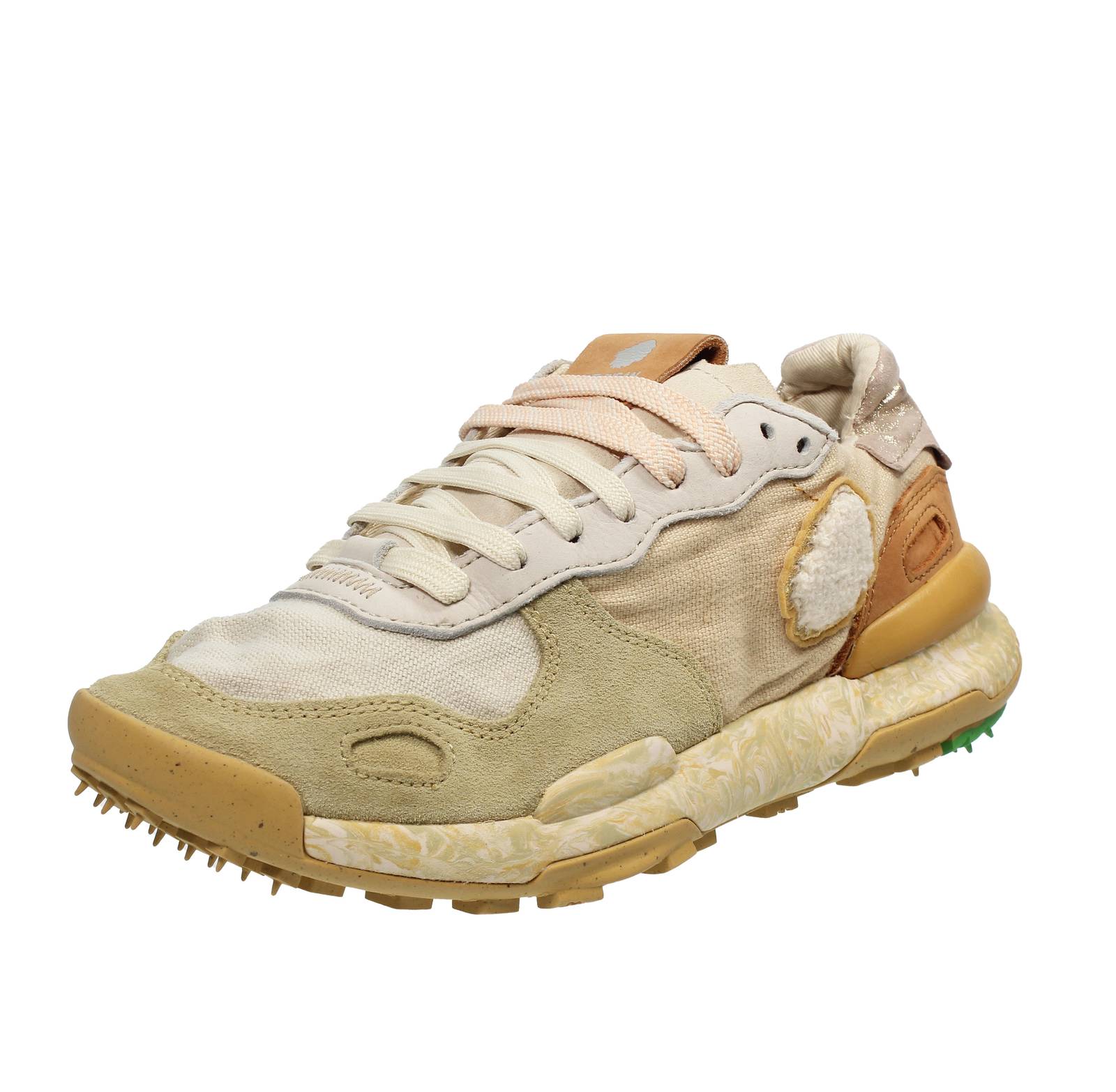 Satorisan Chacrona - Кроссовки из замши бежевого цвета - Кроссовки Donna Scarpe в стиле Спортивный шик 37890₽