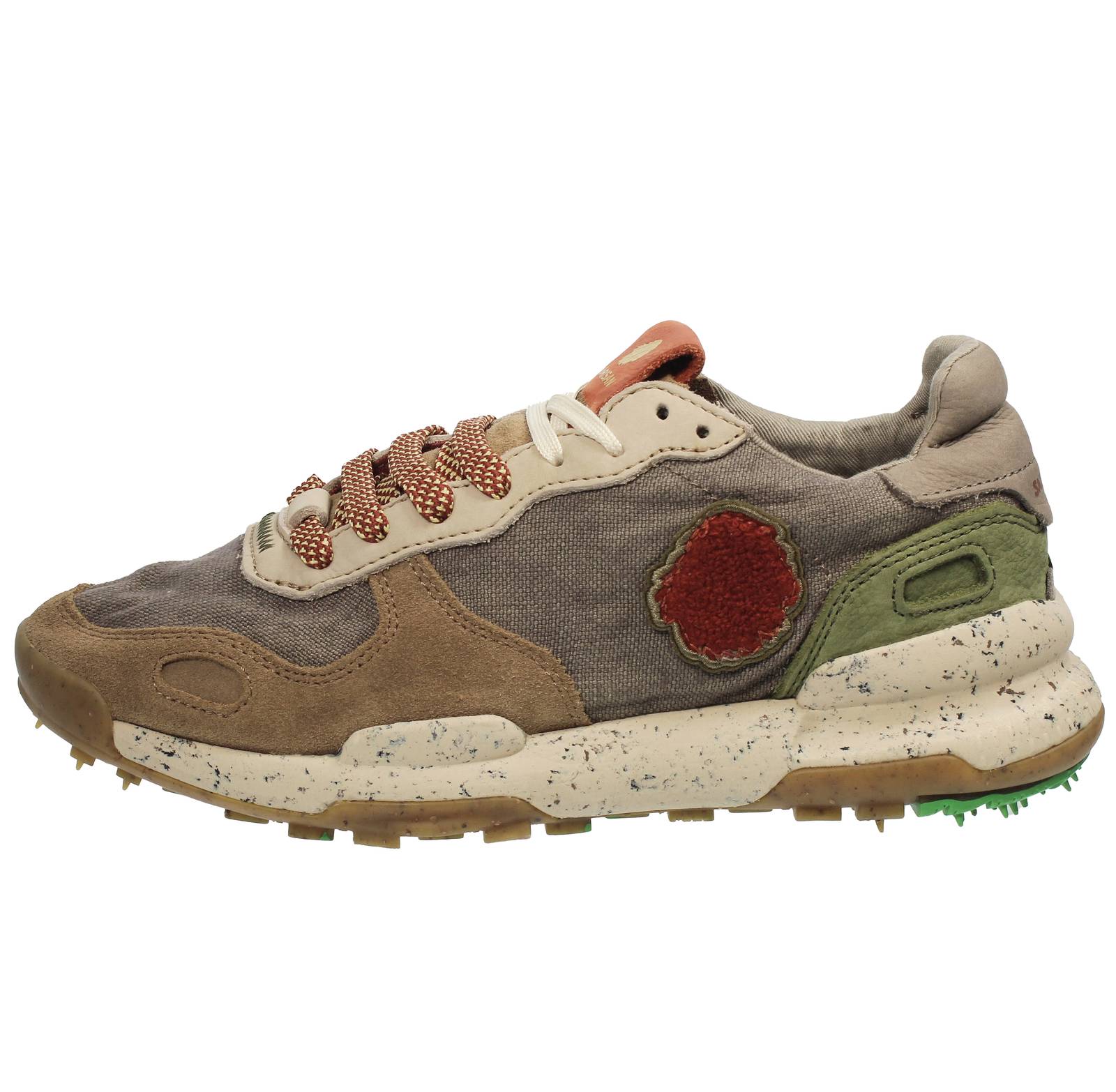 SATORISAN Chacrona - Low Leather Sneakers Man brown Photo 3