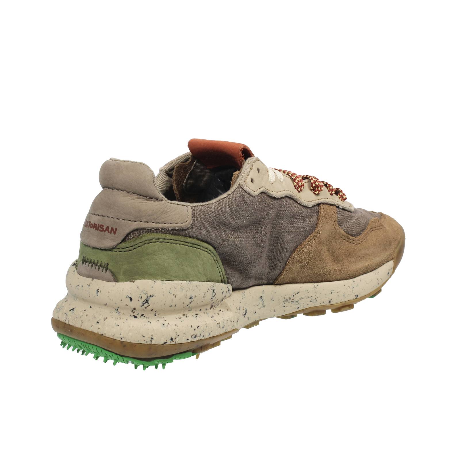 SATORISAN Chacrona - Low Leather Sneakers Man brown Photo 4