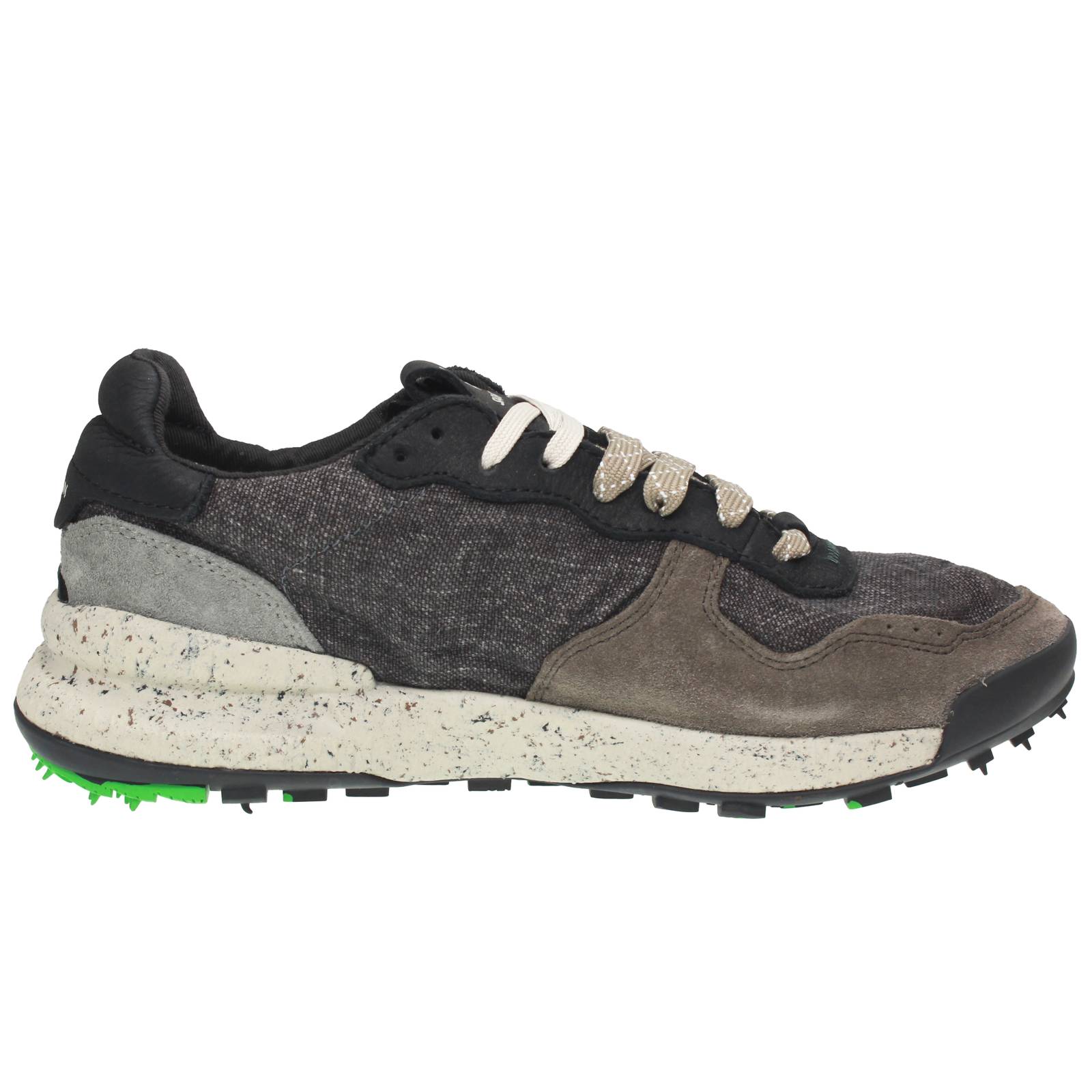 SATORISAN Chacrona - Low Leather Sneakers Man black Photo 2