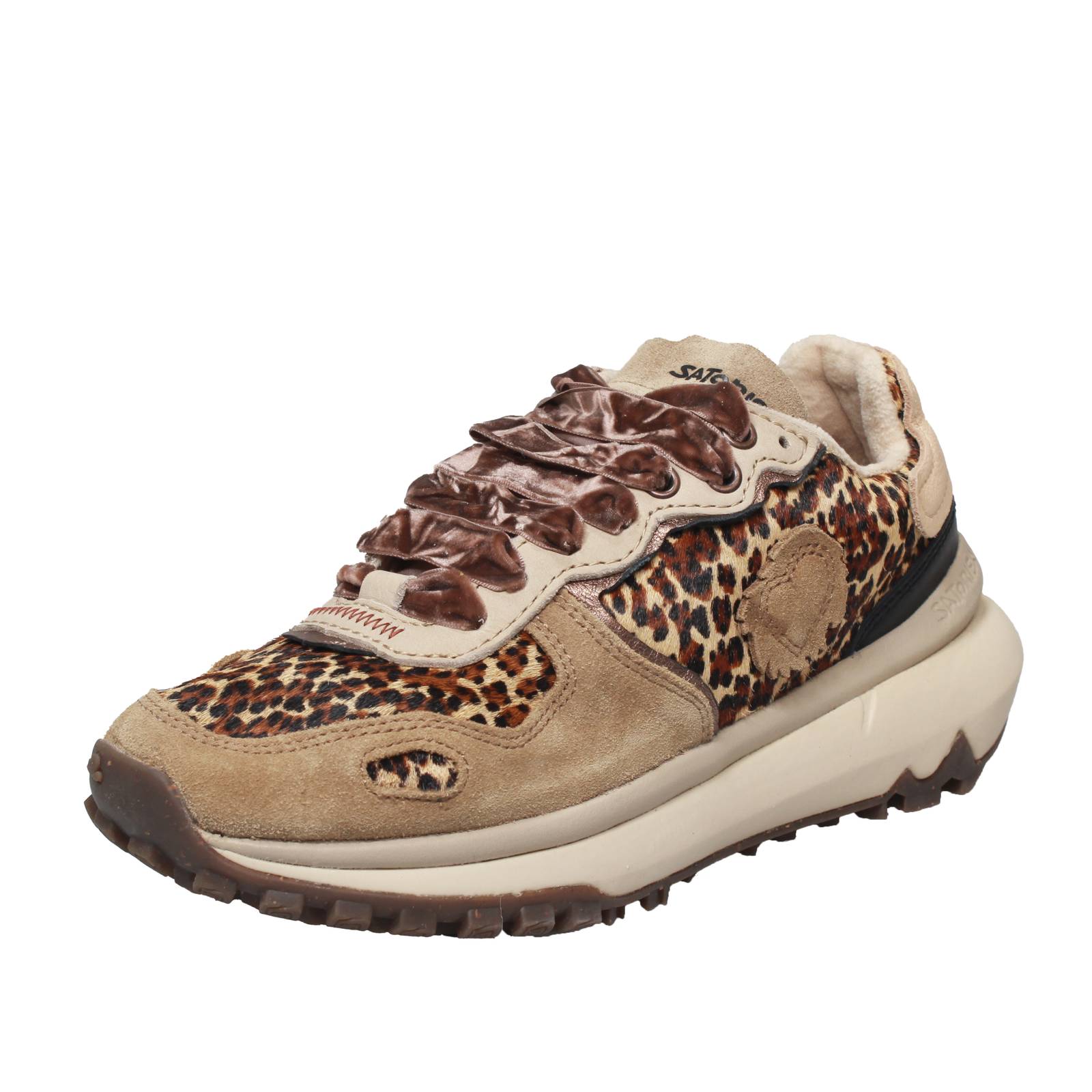 SATORISAN Chacrona Metta - Sneakers en daim Femme sable