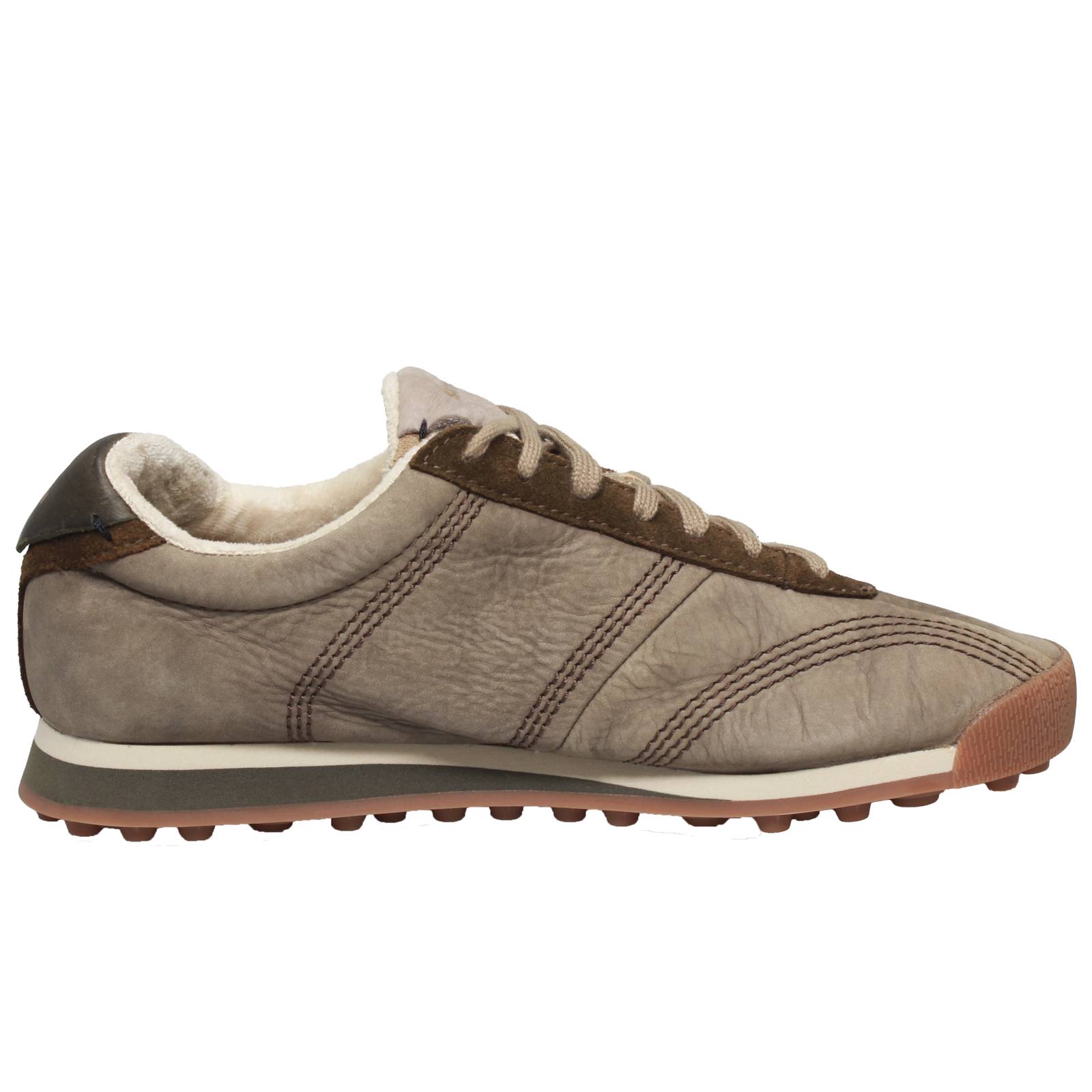 SATORISAN Stardust - Low Leather Sneakers Man green Photo 2