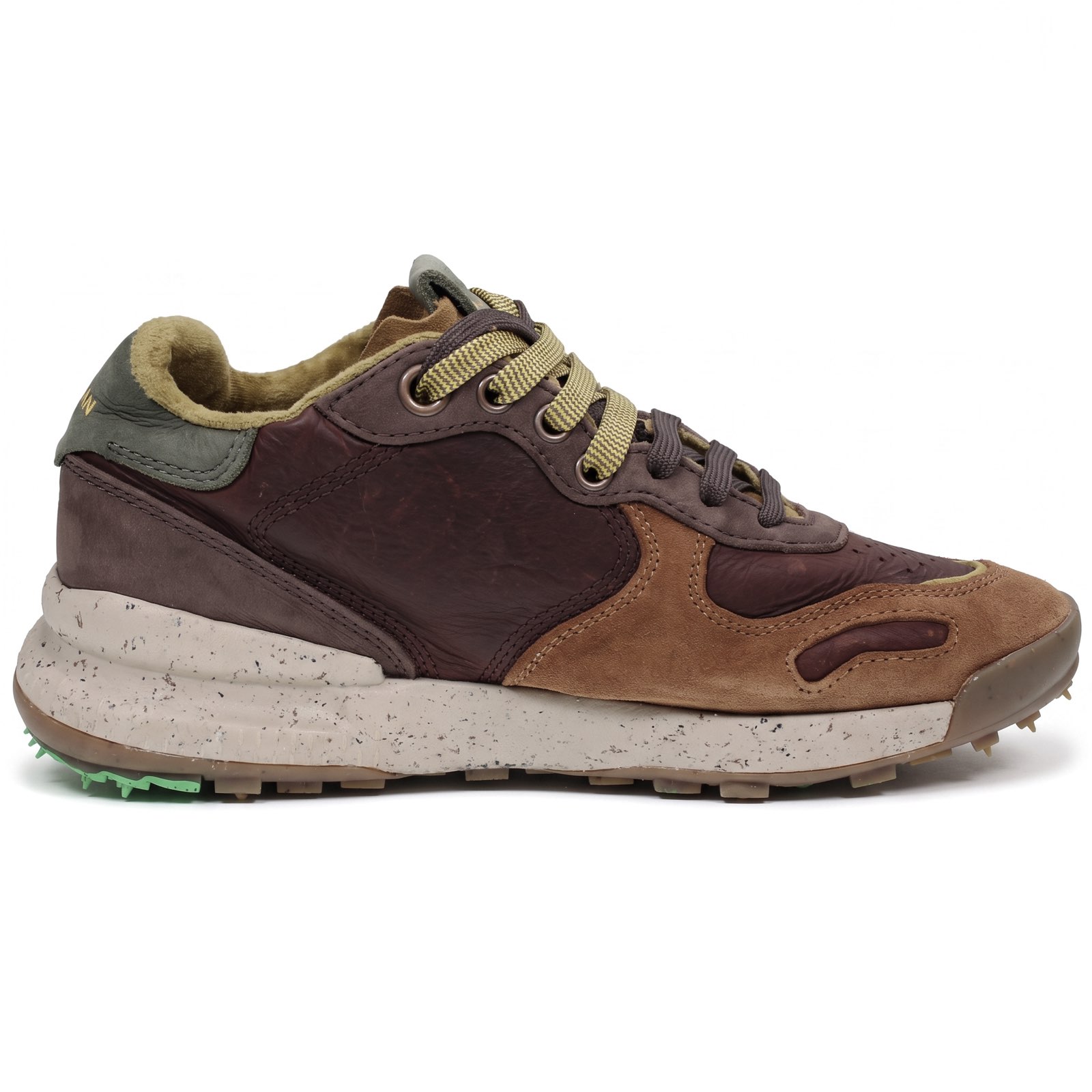 SATORISAN Chacrona - Sneakers en cuir Homme marron Photo 3