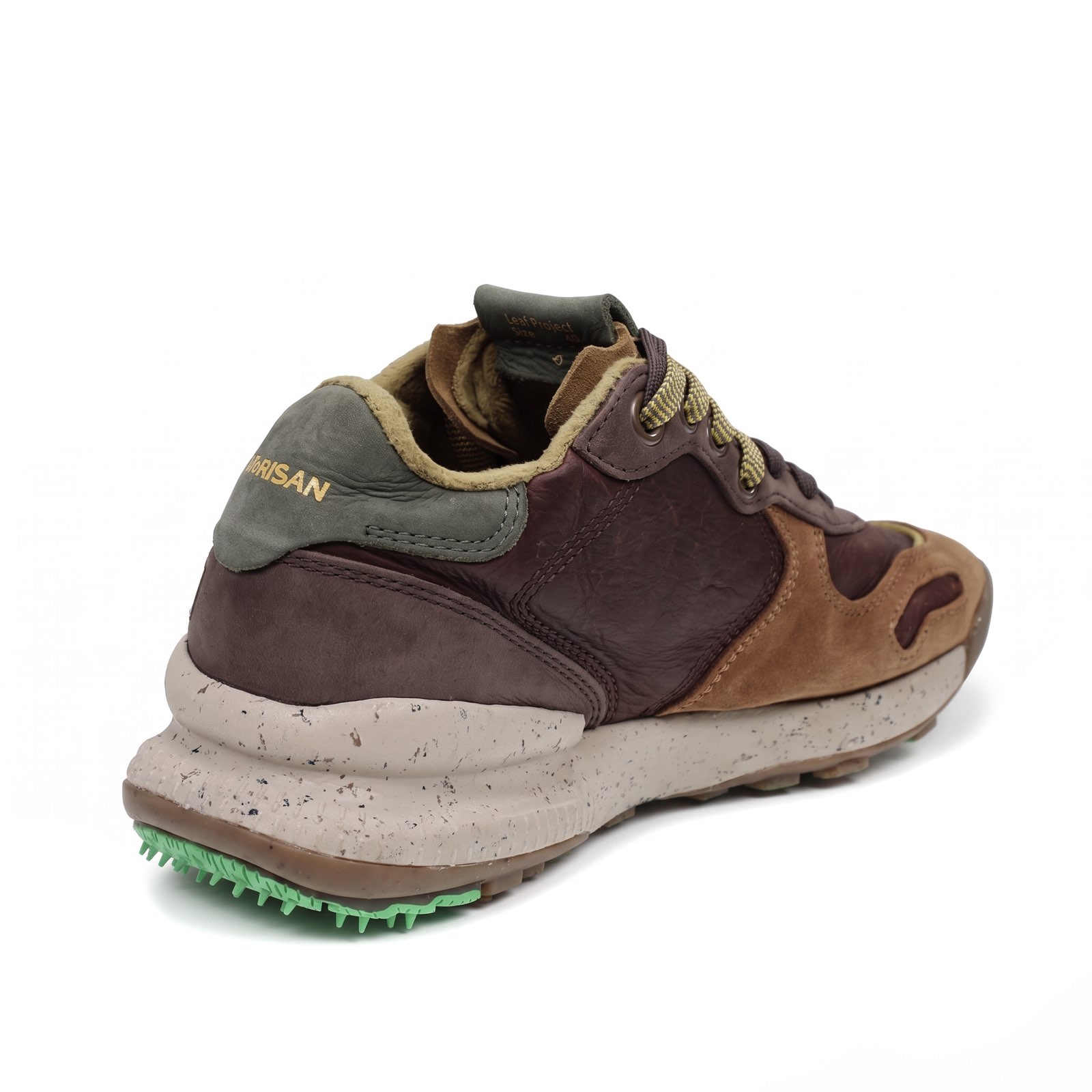 SATORISAN Chacrona - Sneakers en cuir Homme marron Photo 6