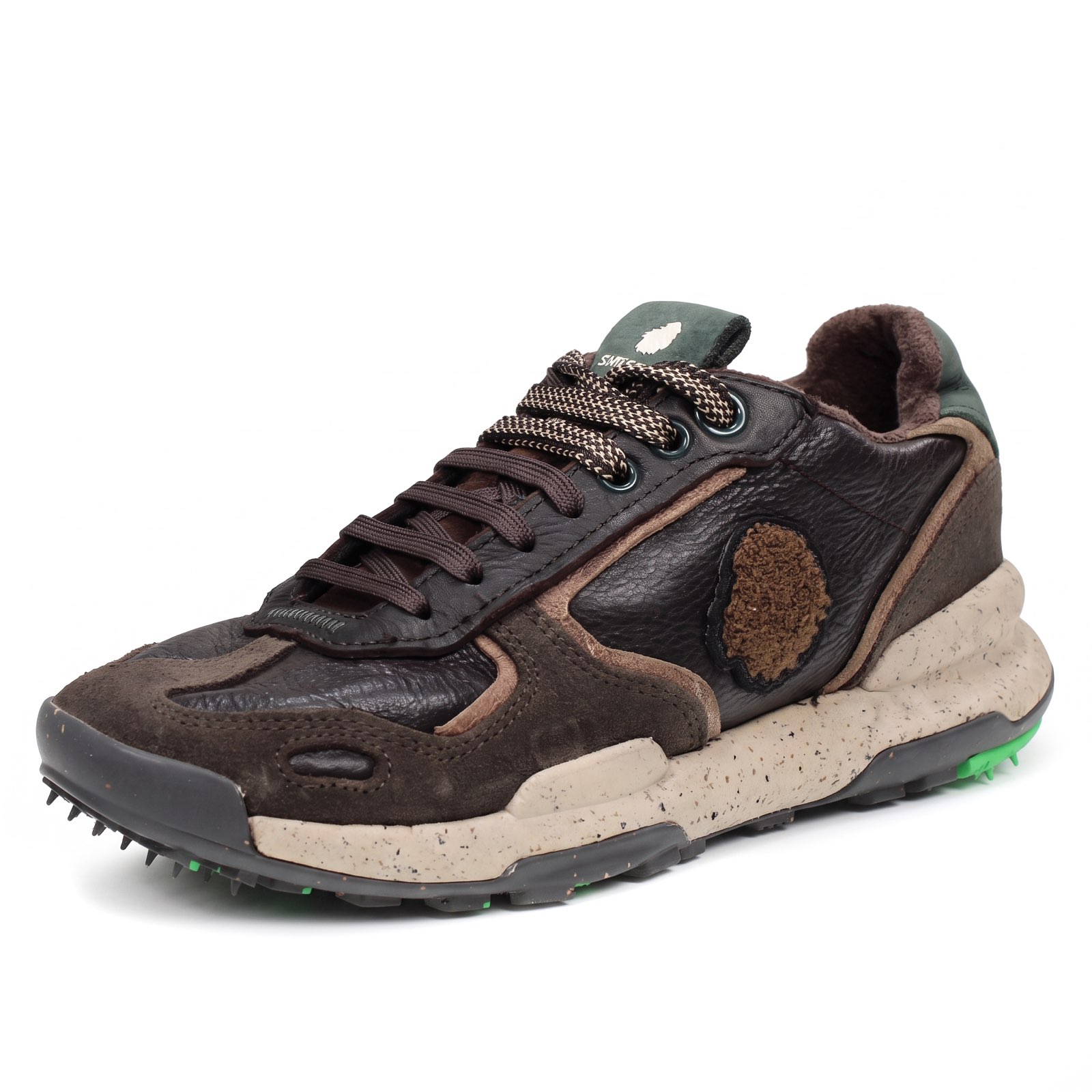 SATORISAN Chacrona - Sneakers en cuir Homme noir