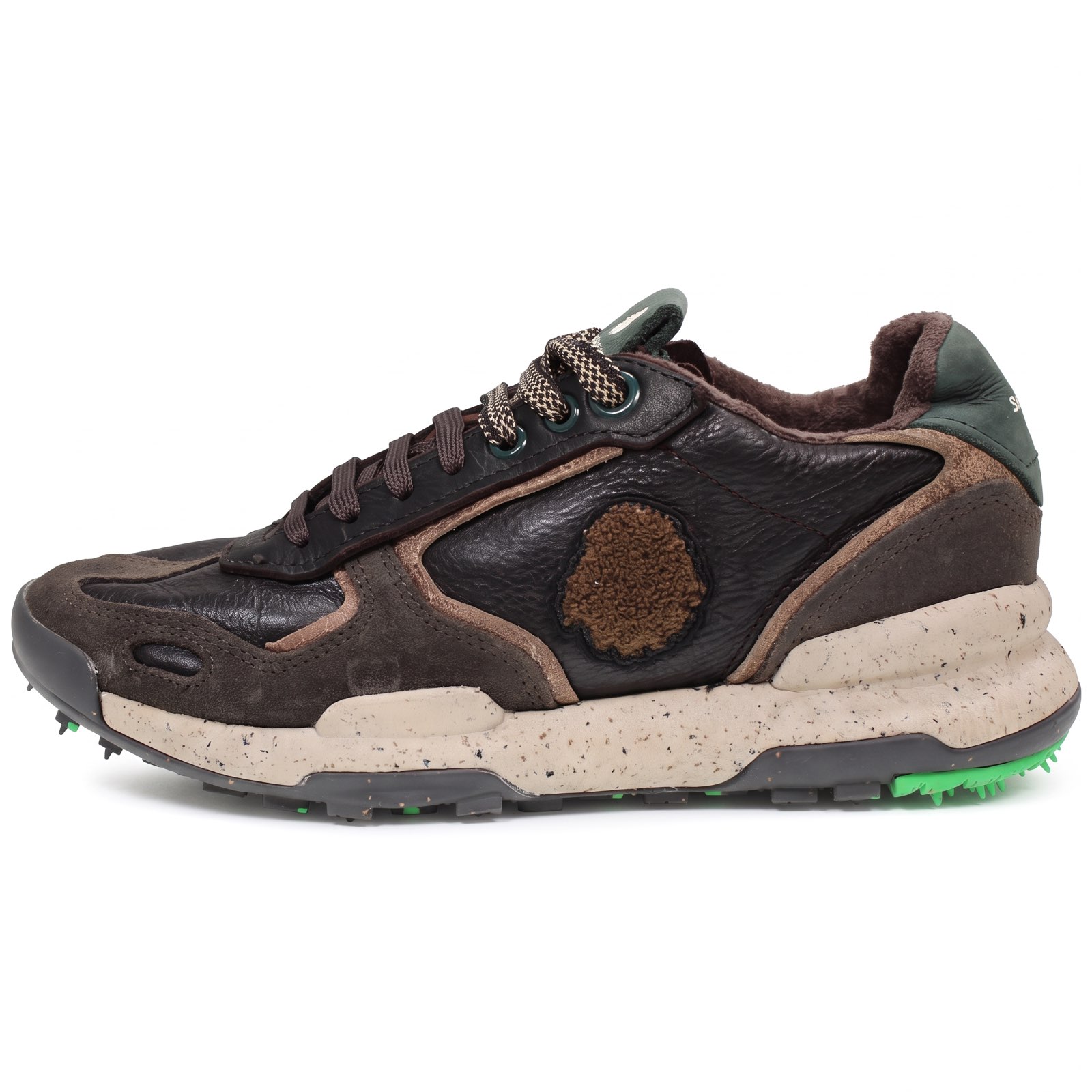 SATORISAN Chacrona - Sneakers en cuir Homme noir Photo 4