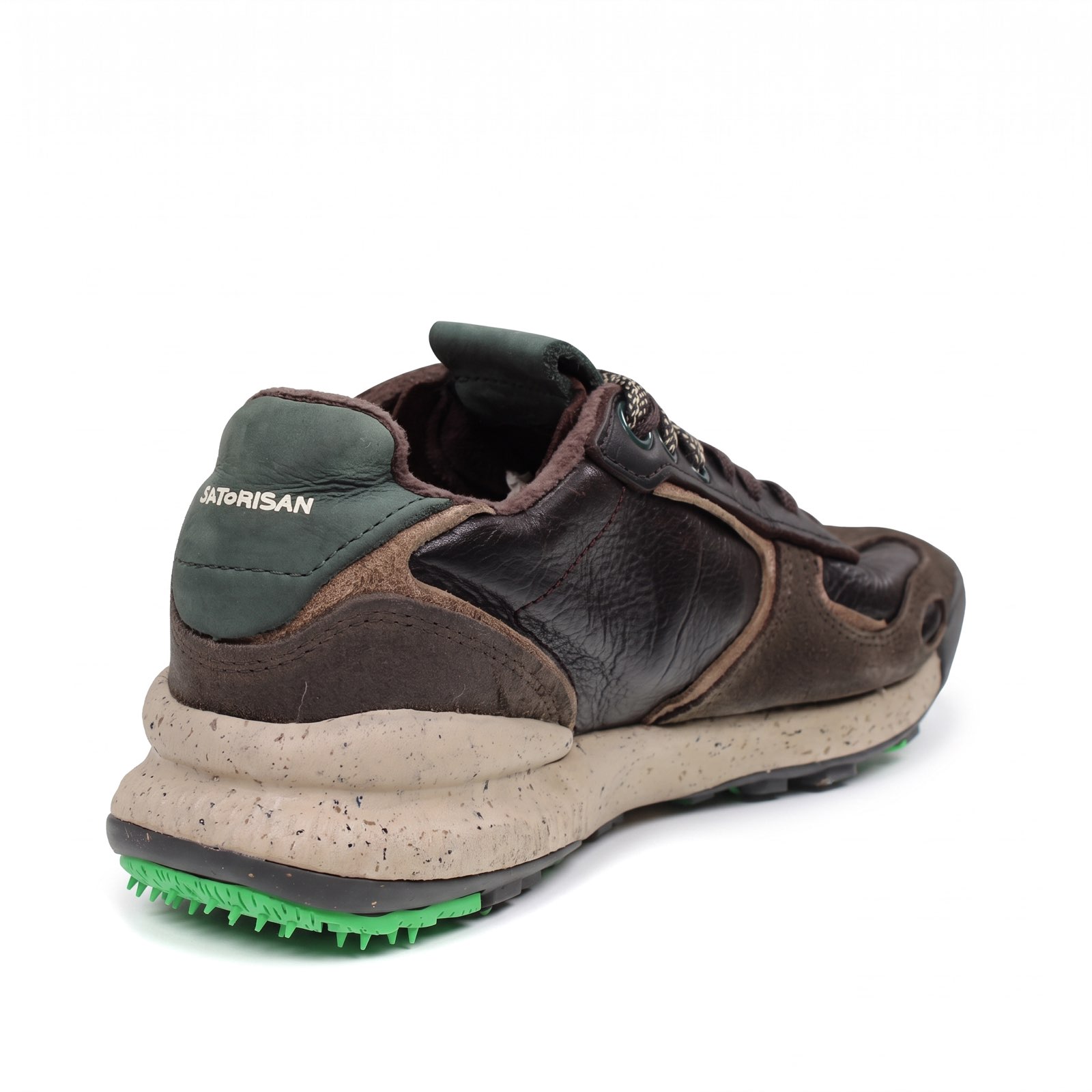 SATORISAN Chacrona - Sneakers en cuir Homme noir Photo 6