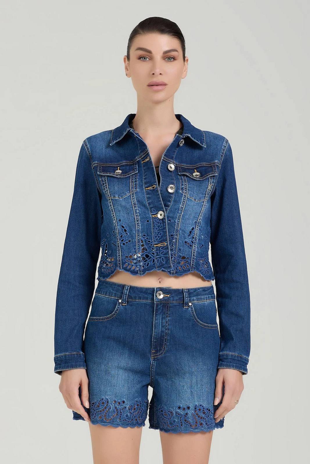TAKE TWO Veste en jean Femme jean