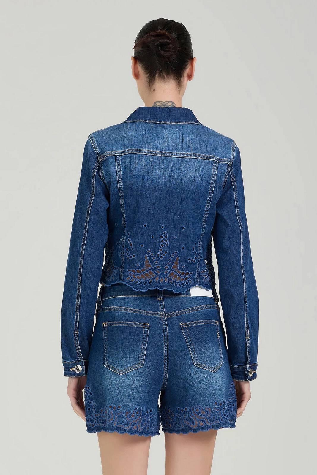 TAKE TWO Veste en jean Femme jean Photo 2