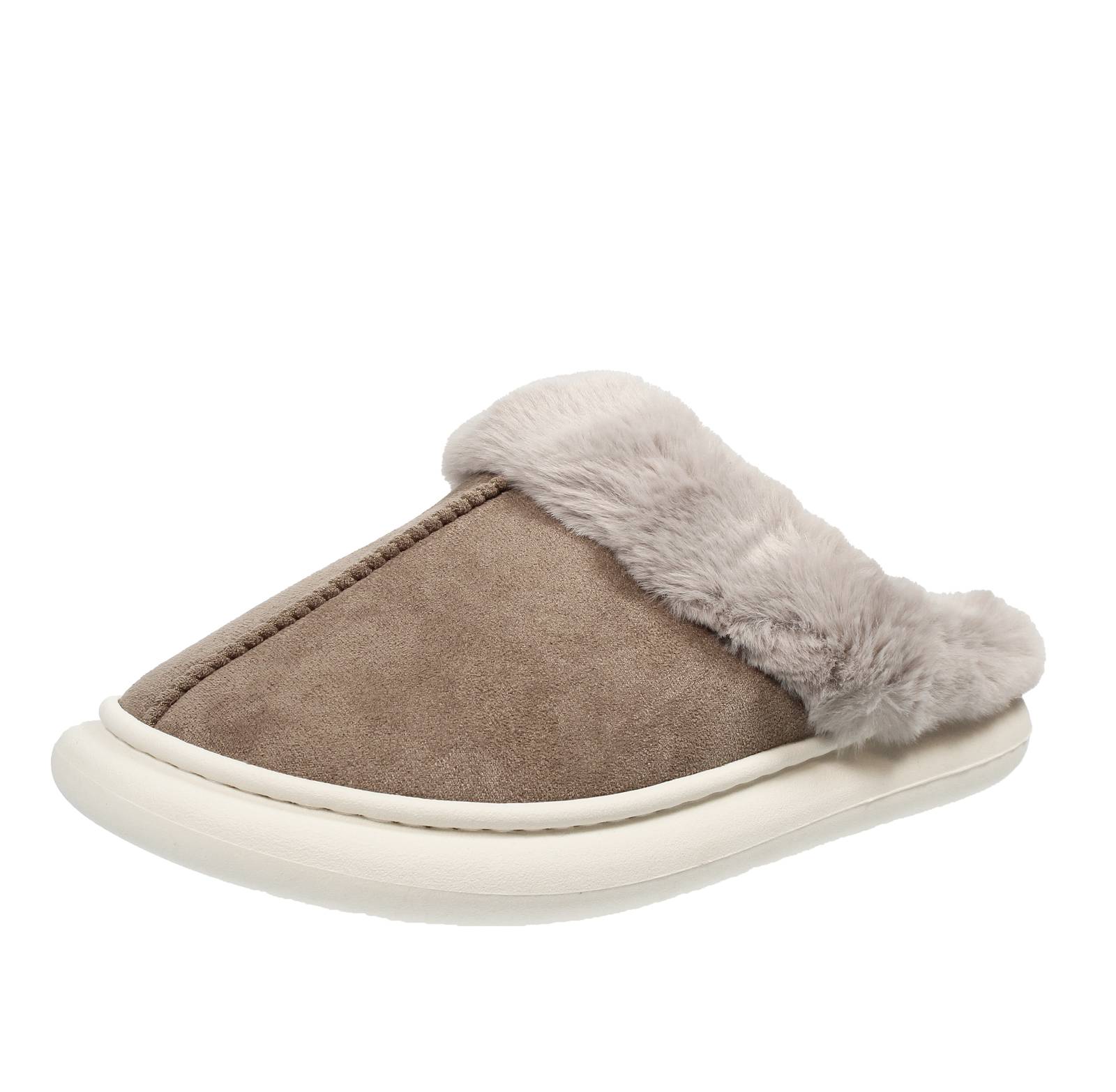 TIGLIO 2000  SRL Chaussons en textile chauds Femme beige