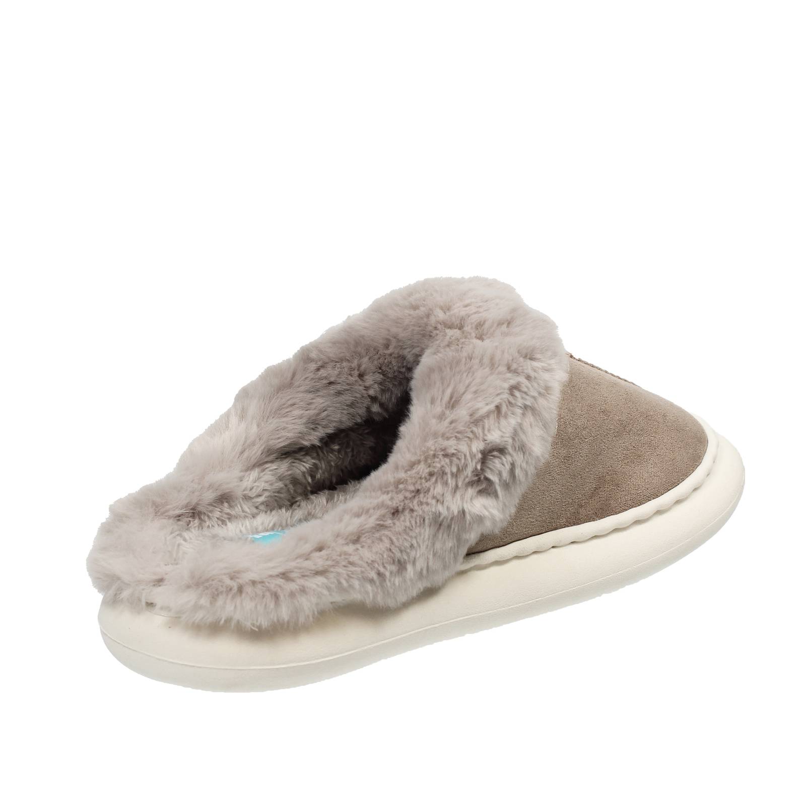 TIGLIO 2000  SRL Chaussons en textile chauds Femme beige Photo 4