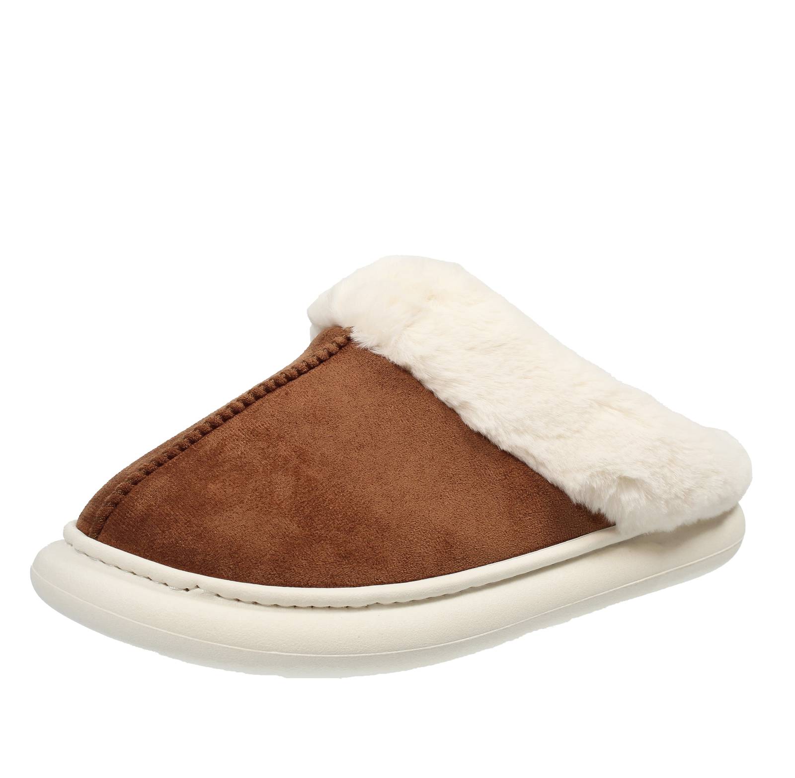 TIGLIO 2000  SRL Chaussons en textile chauds Femme marron