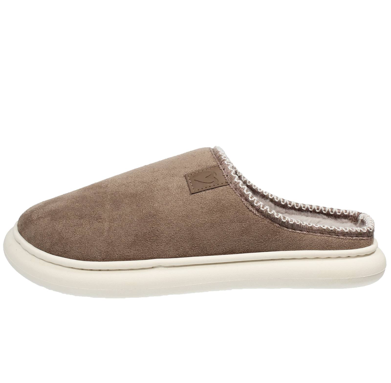 RAMBLAS Chaussons en textile chauds Homme beige Photo 3