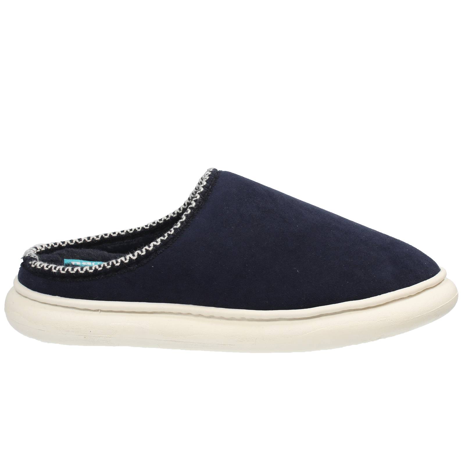 RAMBLAS Chaussons en textile chauds Homme bleu Photo 2