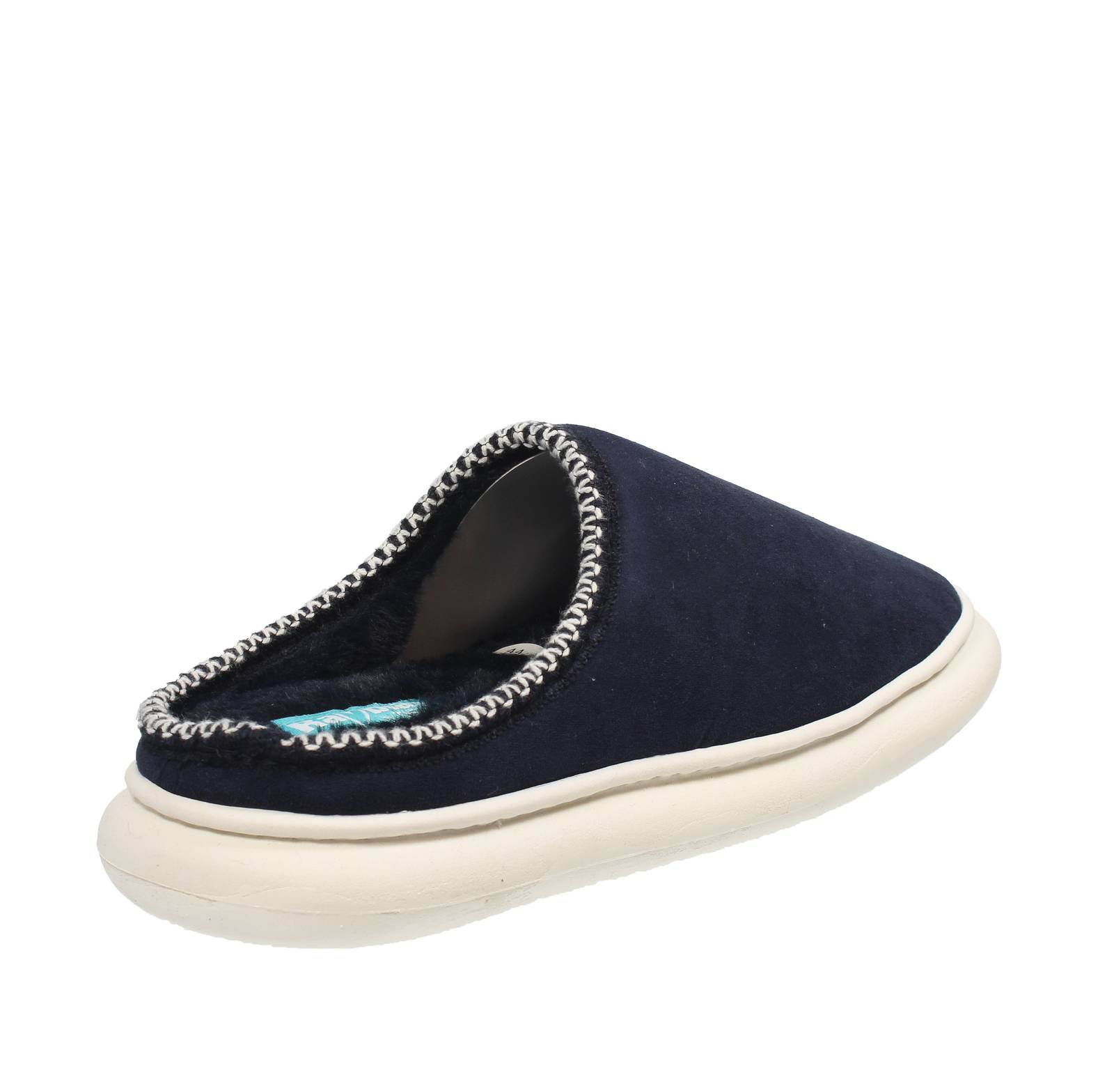 RAMBLAS Chaussons en textile chauds Homme bleu Photo 4