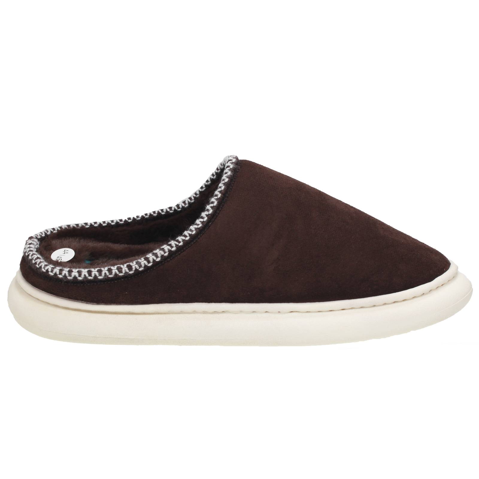 RAMBLAS Chaussons en textile chauds Homme marron Photo 2