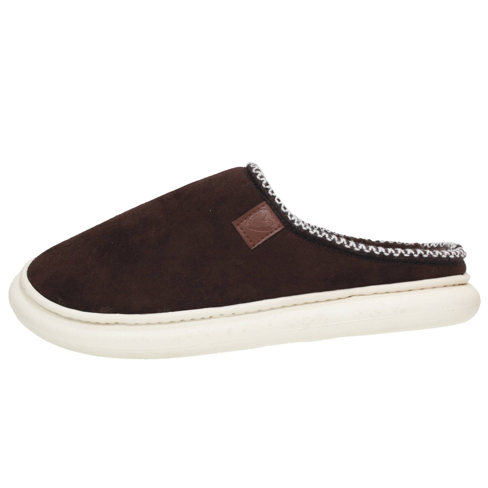 RAMBLAS Chaussons en textile chauds Homme marron Photo 3