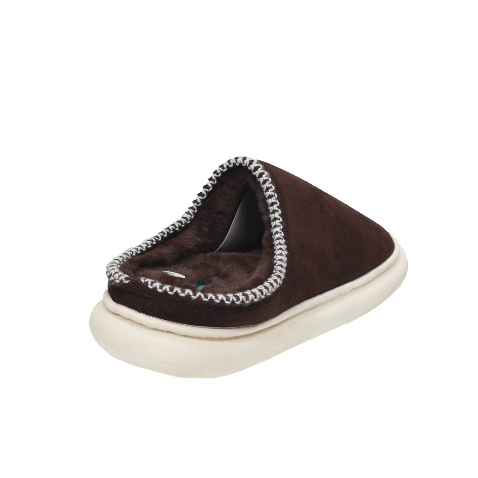 RAMBLAS Chaussons en textile chauds Homme marron Photo 4