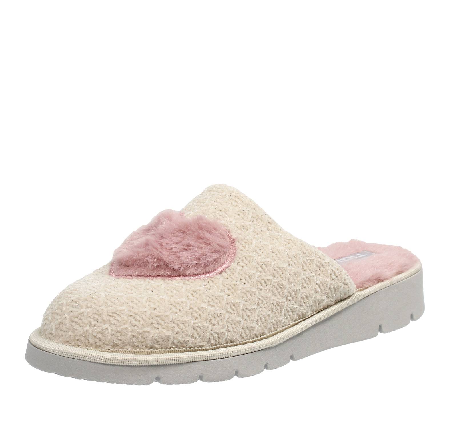 TIGLIO 2000  SRL Chaussons en textile chauds Femme beige