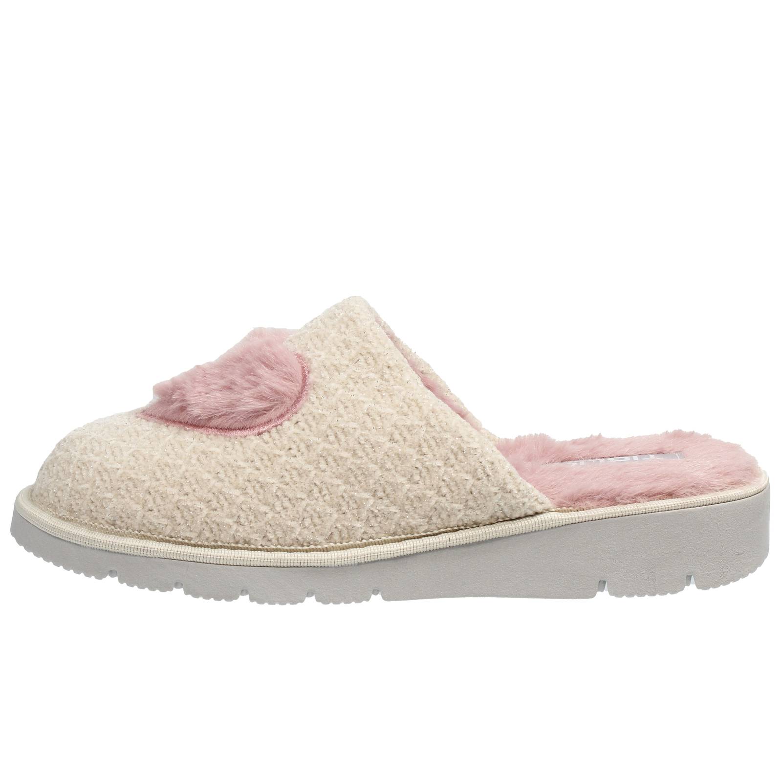 TIGLIO 2000  SRL Chaussons en textile chauds Femme beige Photo 3