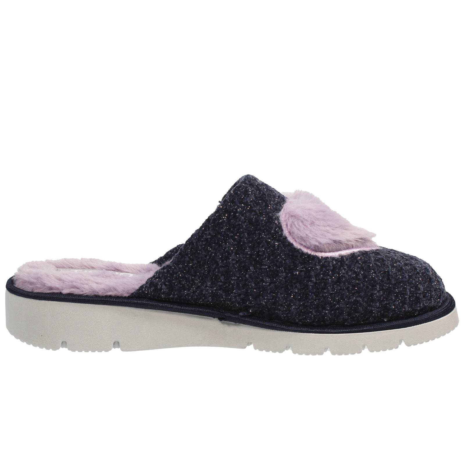 TIGLIO 2000  SRL Chaussons en textile chauds Femme bleu Photo 2