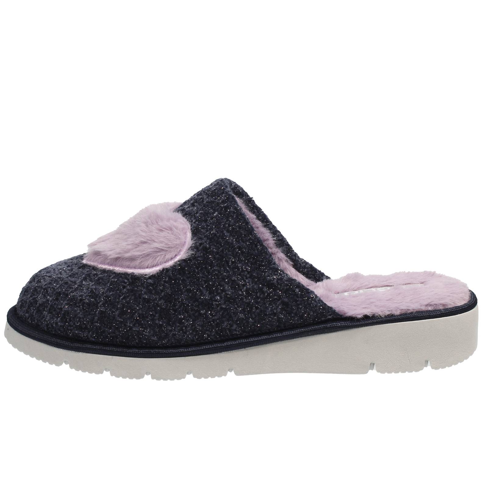 TIGLIO 2000  SRL Chaussons en textile chauds Femme bleu Photo 3