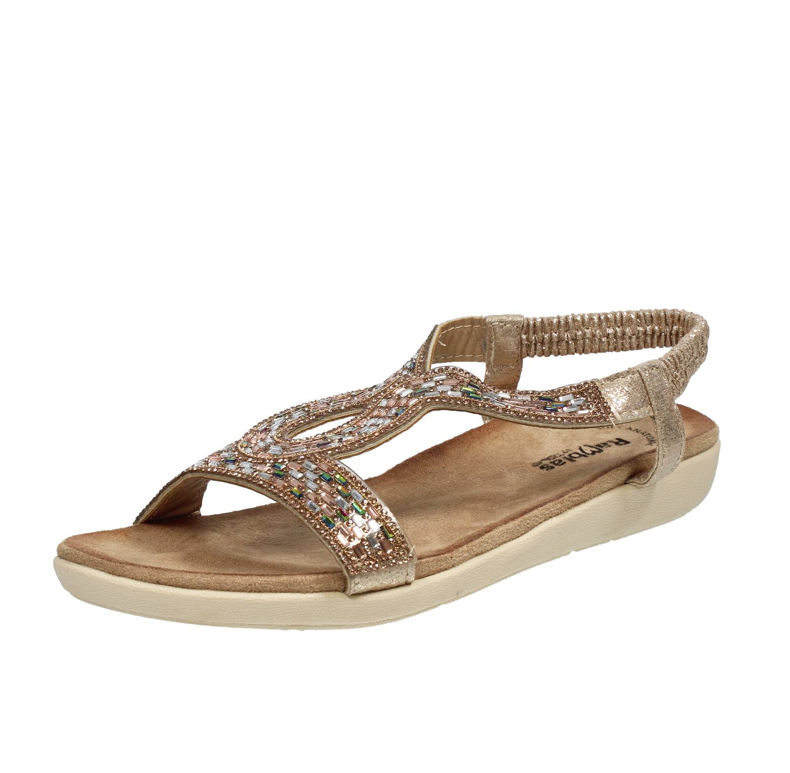 Рамбла-Сандали-кон-Джойелли-Платино - Плато Донна Скарпе-Сандали