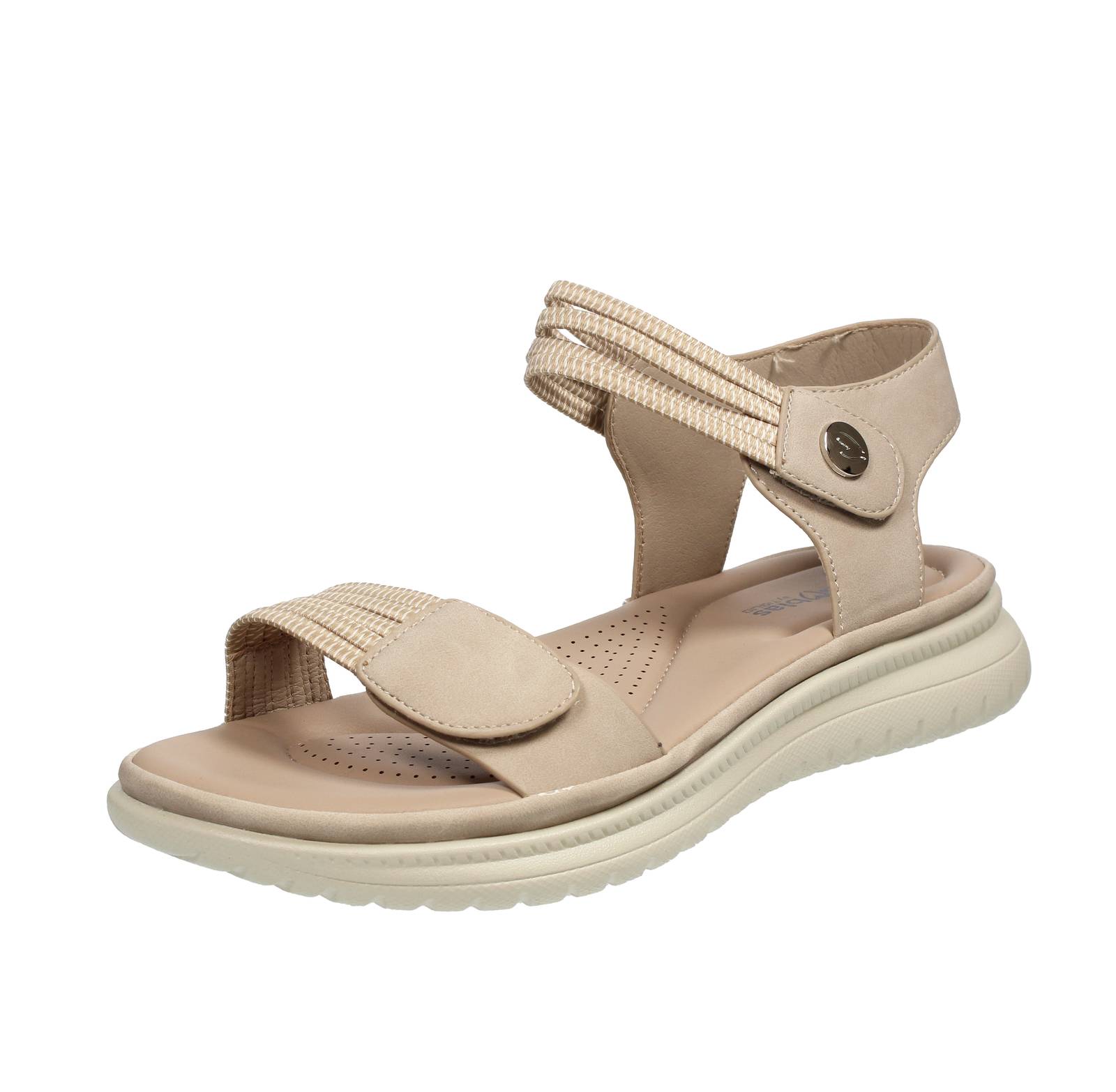 Рамбла Сандали с Доппио Страппо Бежевый - Плато Донна Скарпе Сандали 7890₽