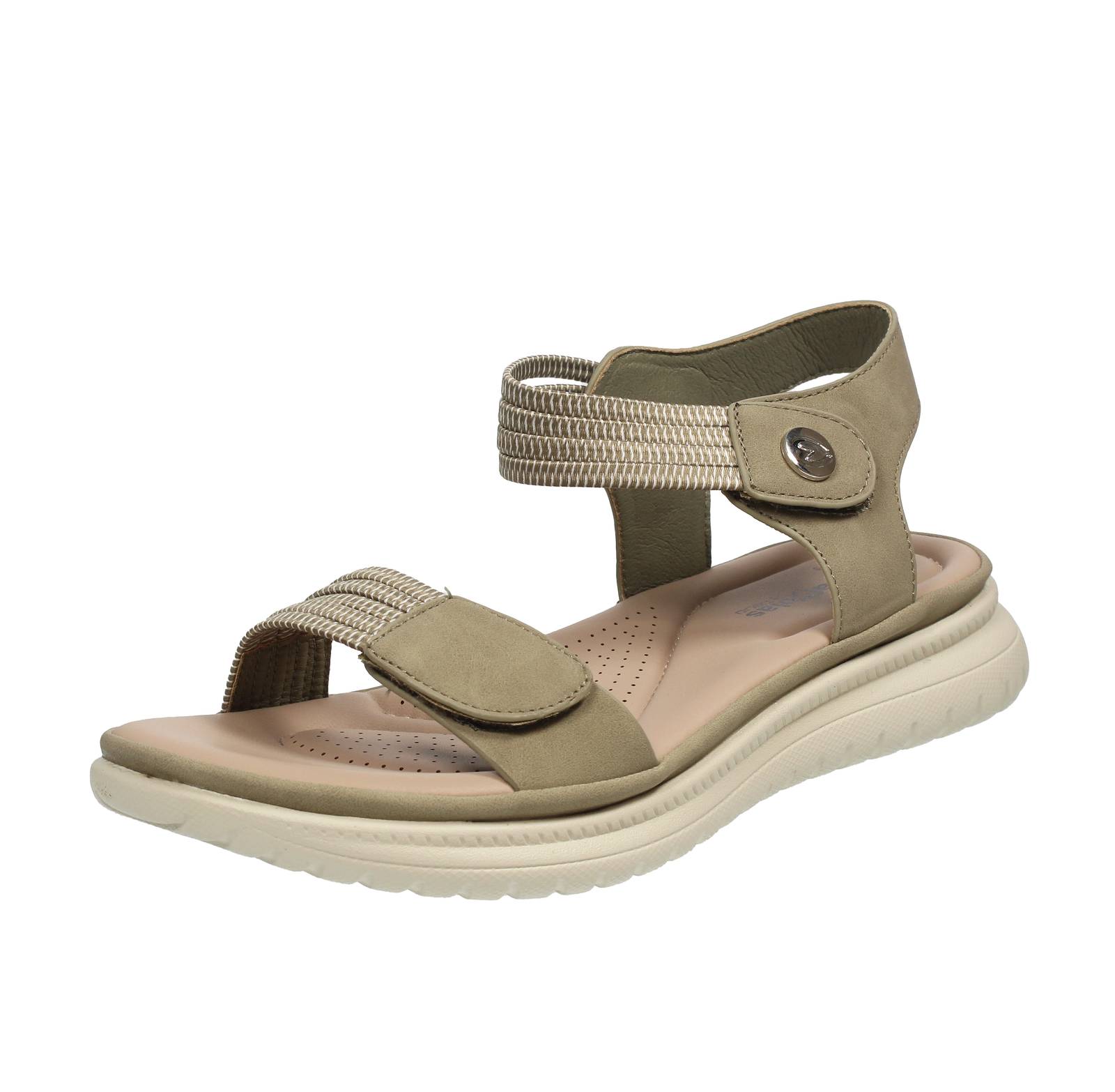 Рамбла Сандали Кон Доппио Страппо Верде - Плато Донна Скарпе Сандали 6390₽