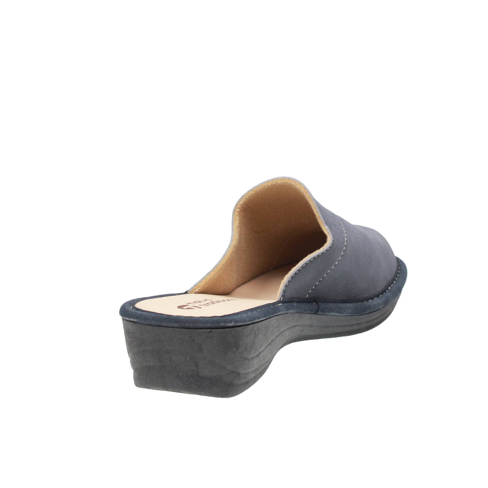 TIGLIO 2000  SRL Pantoufles à semelles compensées Femme bleu Photo 4