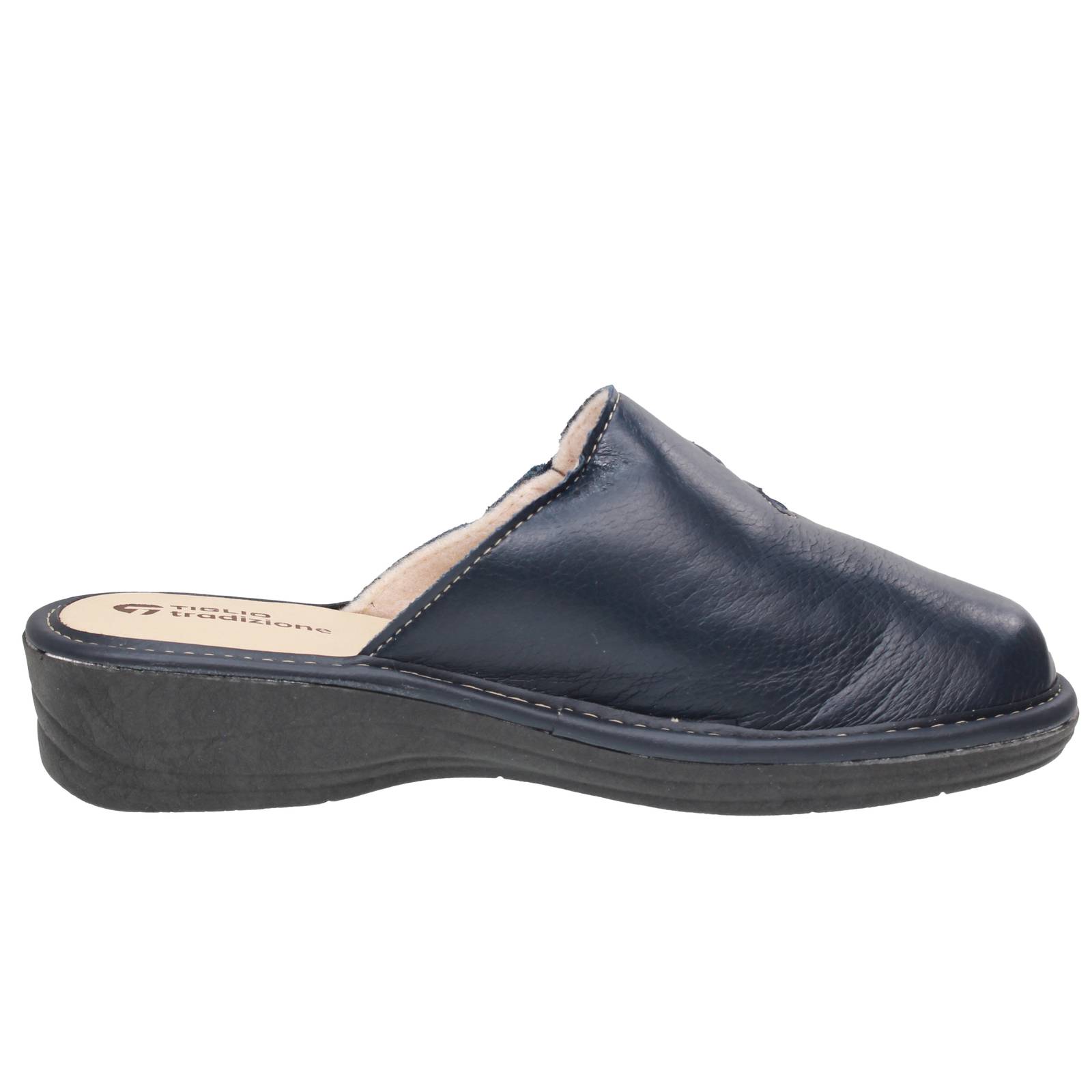 TIGLIO 2000  SRL Chaussons à semelle compensée Femme bleu Photo 2