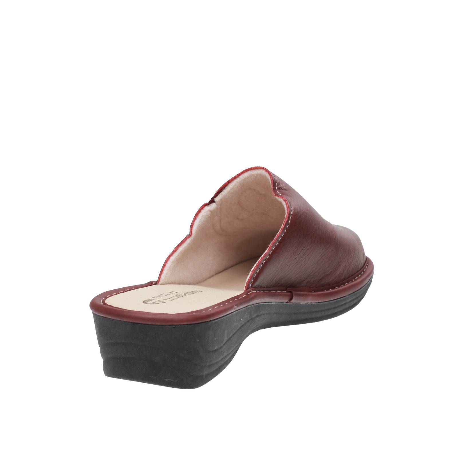 TIGLIO 2000  SRL Chaussons à semelle compensée Femme bordeaux Photo 4