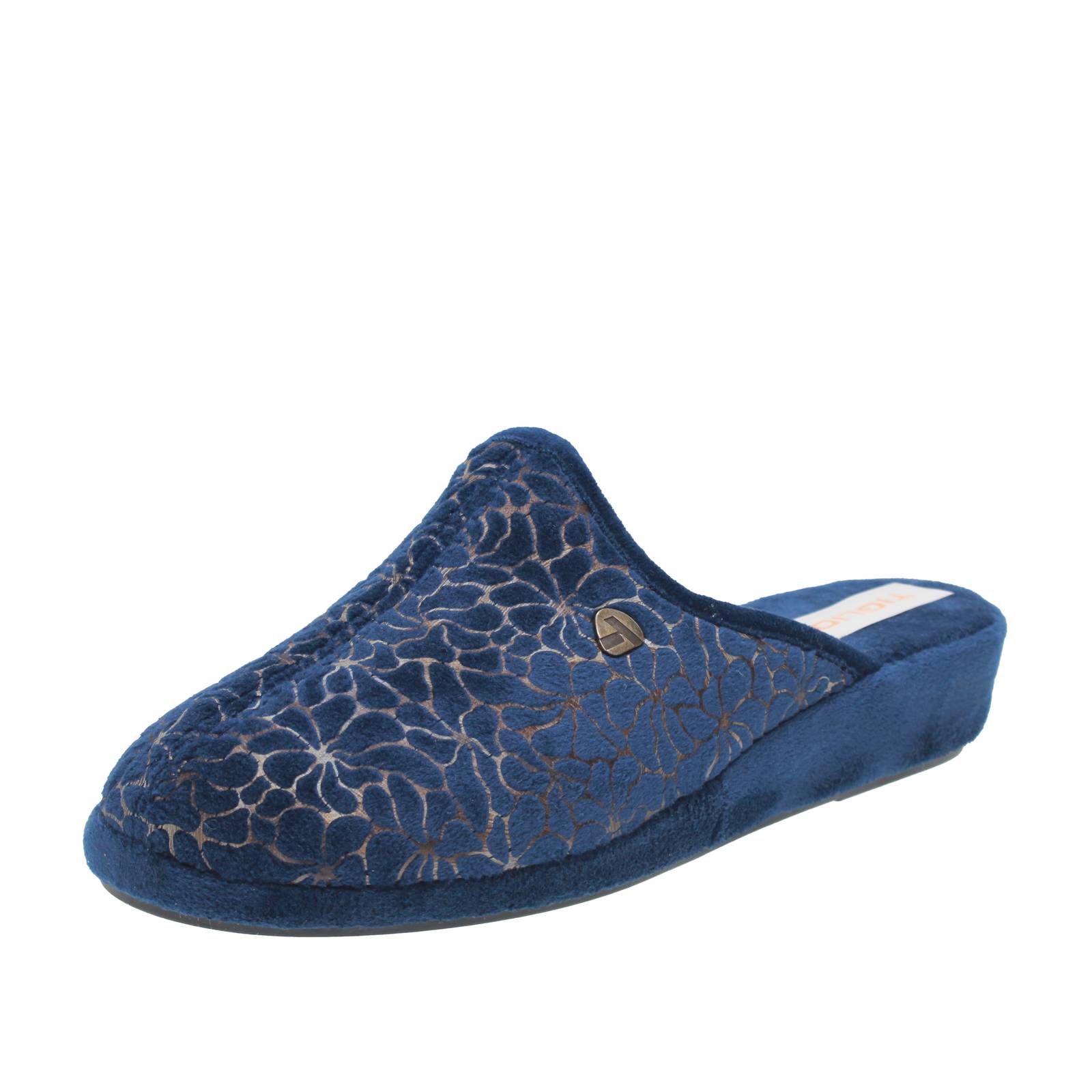 Tiglio 2153 Ciabatte Donna con Fascia Regolabile Blu Tiglio 2153 Ciabatte Donna con Fascia Regolabile Blu
