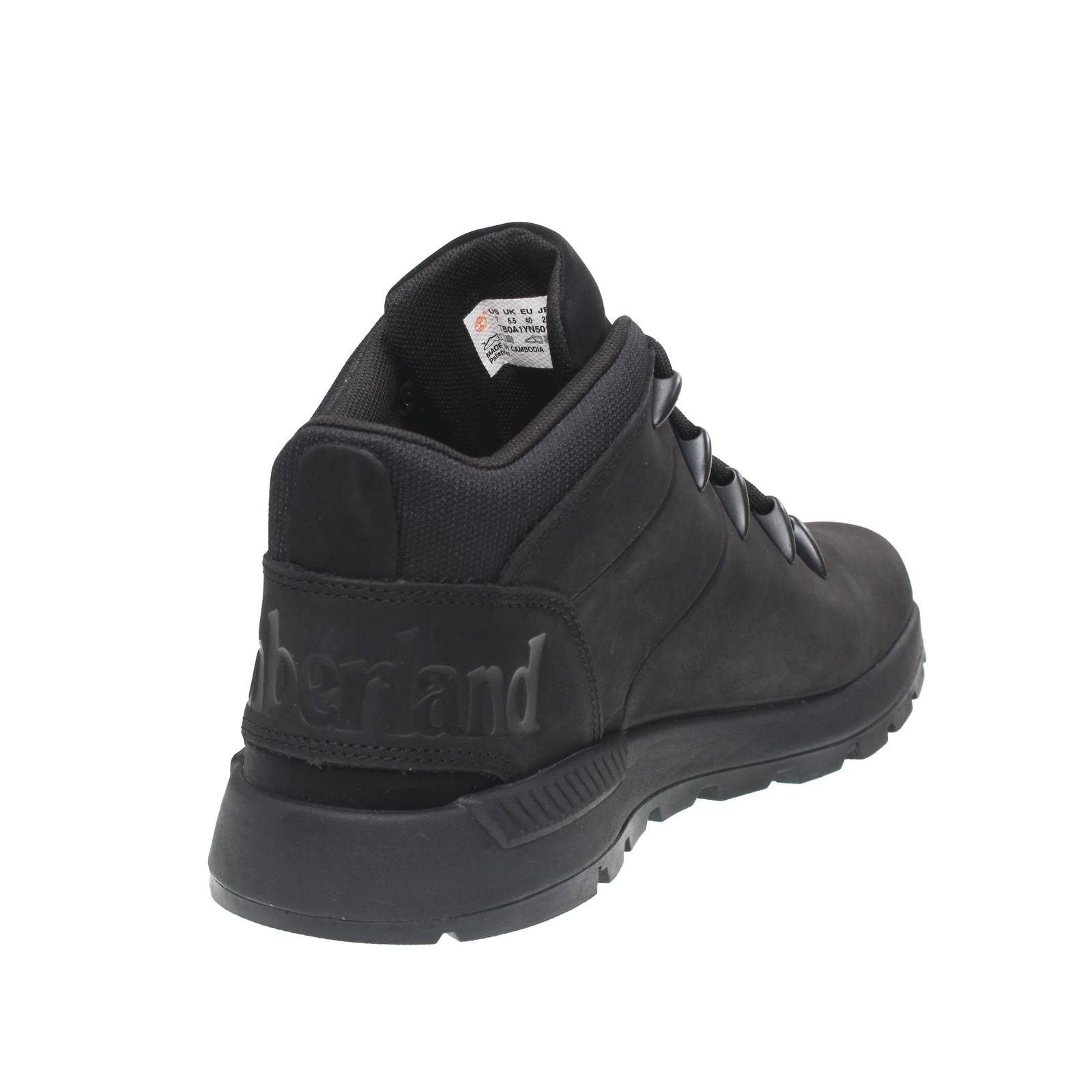 TIMBERLAND Sprint Trekker Mid - Bottes en nubuck Homme noir Photo 4