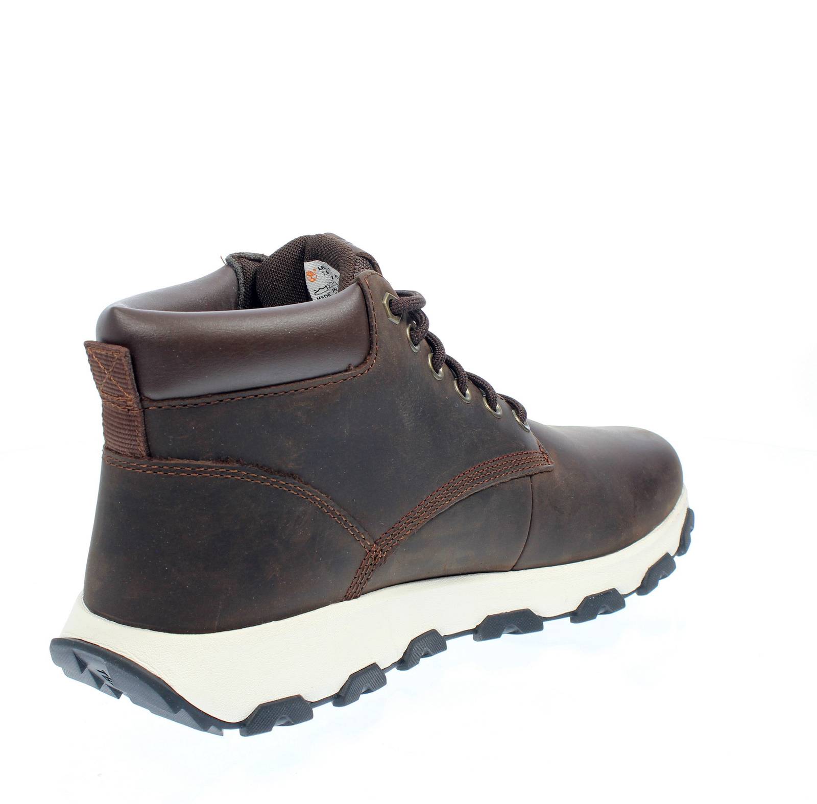 TIMBERLAND Winsor Park - Sneakers alte in Pelle Uomo marrone Foto 4