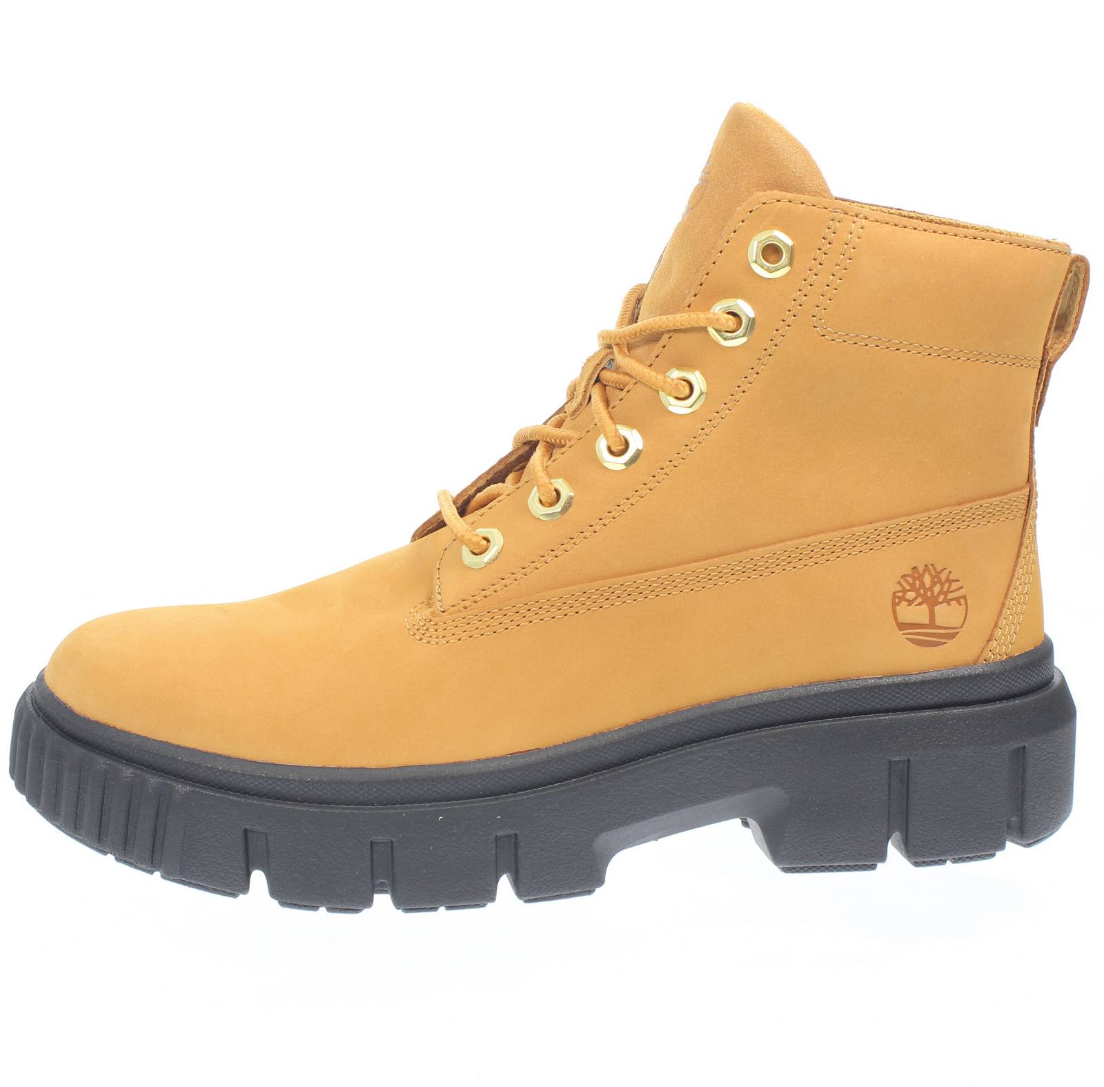 TIMBERLAND Greyfield - Leather Boots Woman yellow Photo 3