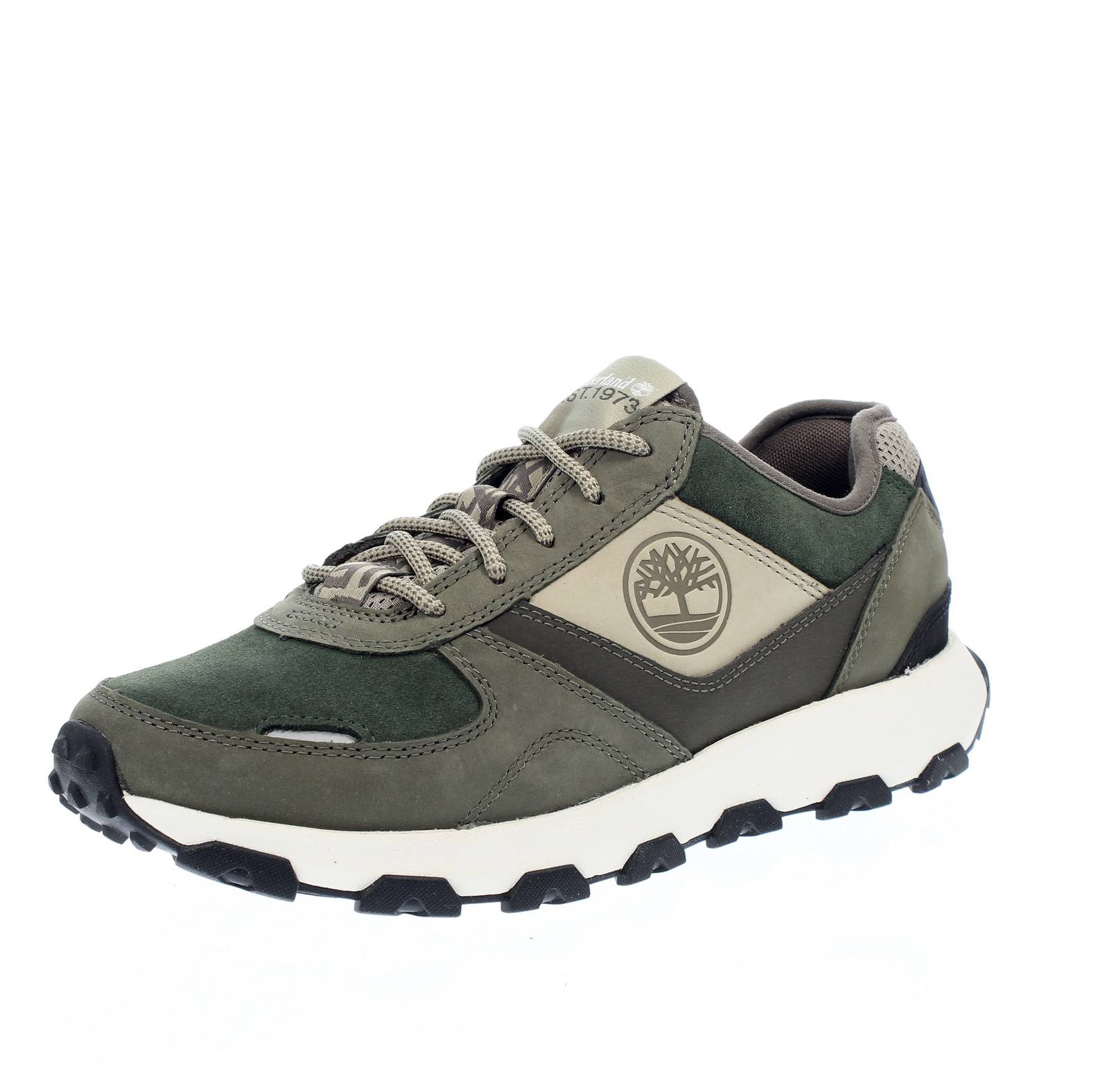 Timberland Winsor Park - Кроссовки Basse In Pelle Verde - Кроссовки Uomo Scarpe