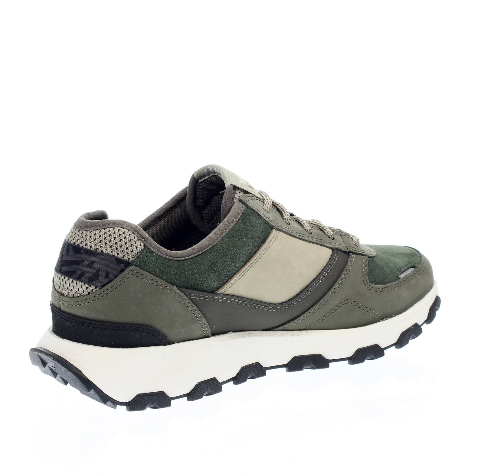 TIMBERLAND Winsor Park - Sneakers basse in Pelle Uomo verde Foto 4