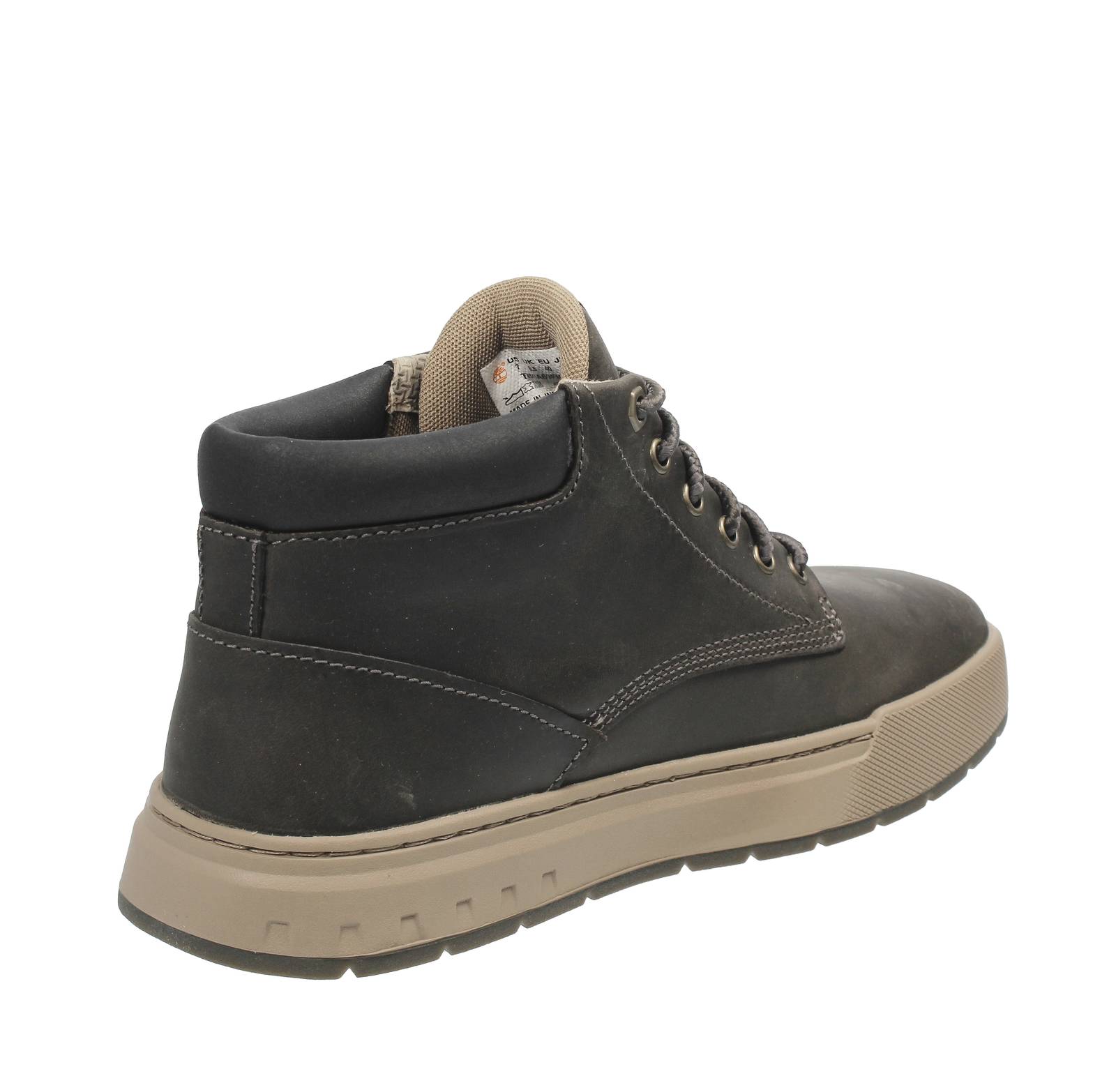 TIMBERLAND Maple Grove - Sneakers alte in Pelle Uomo grigio Foto 4